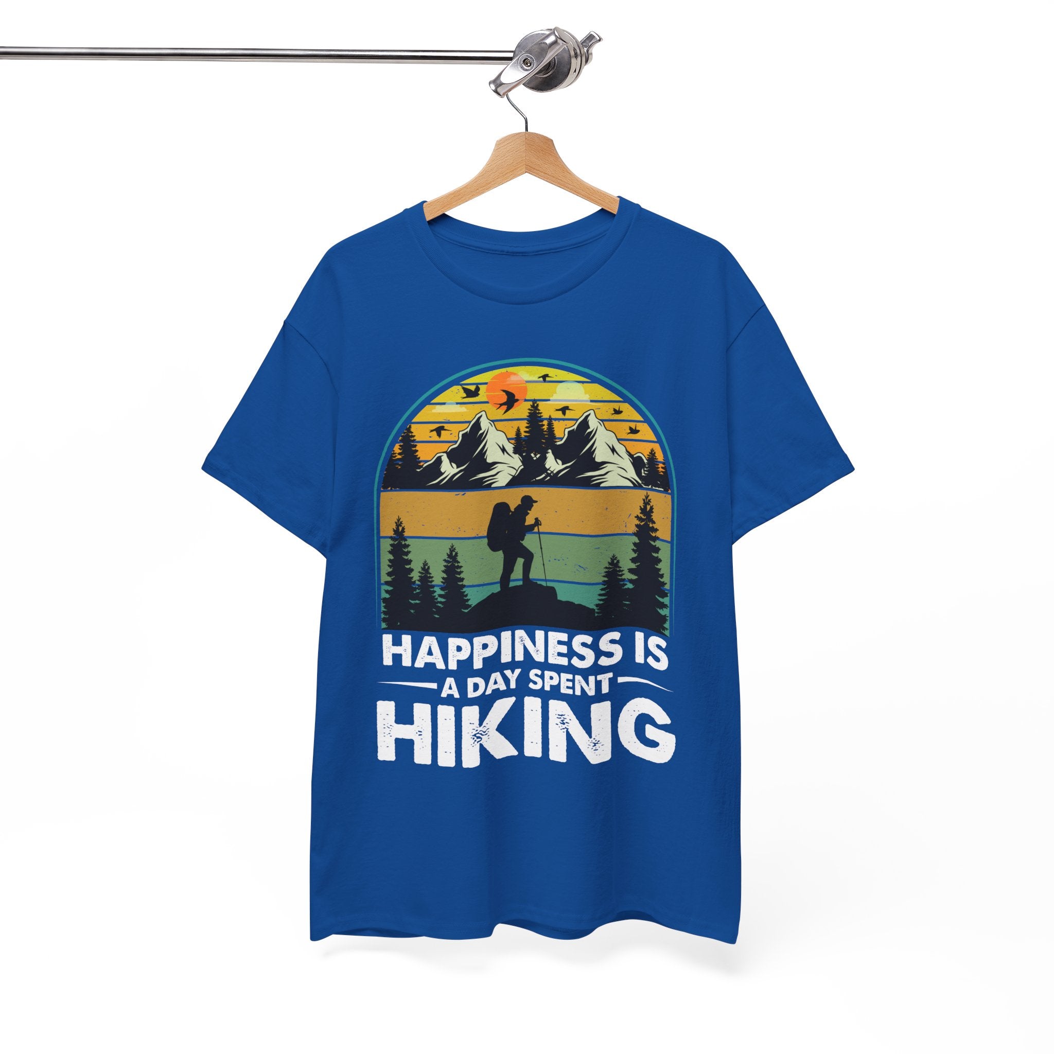 Vintage Hiker Sunset Mountain Tee