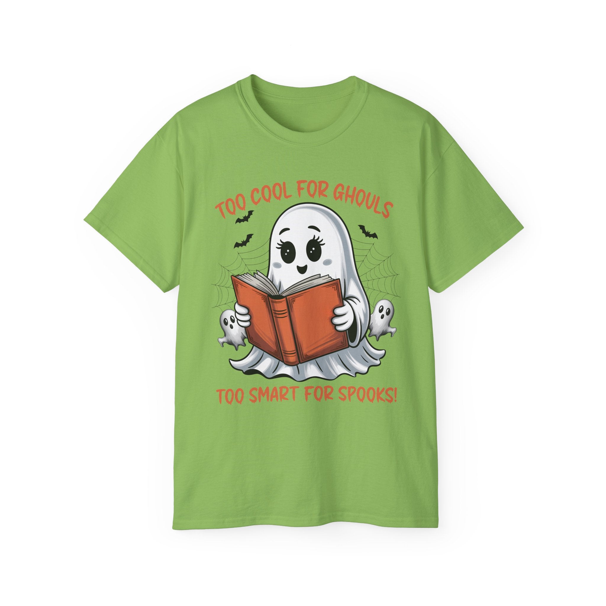 Cute Ghost Book T-Shirt Halloween | Gallory Hive