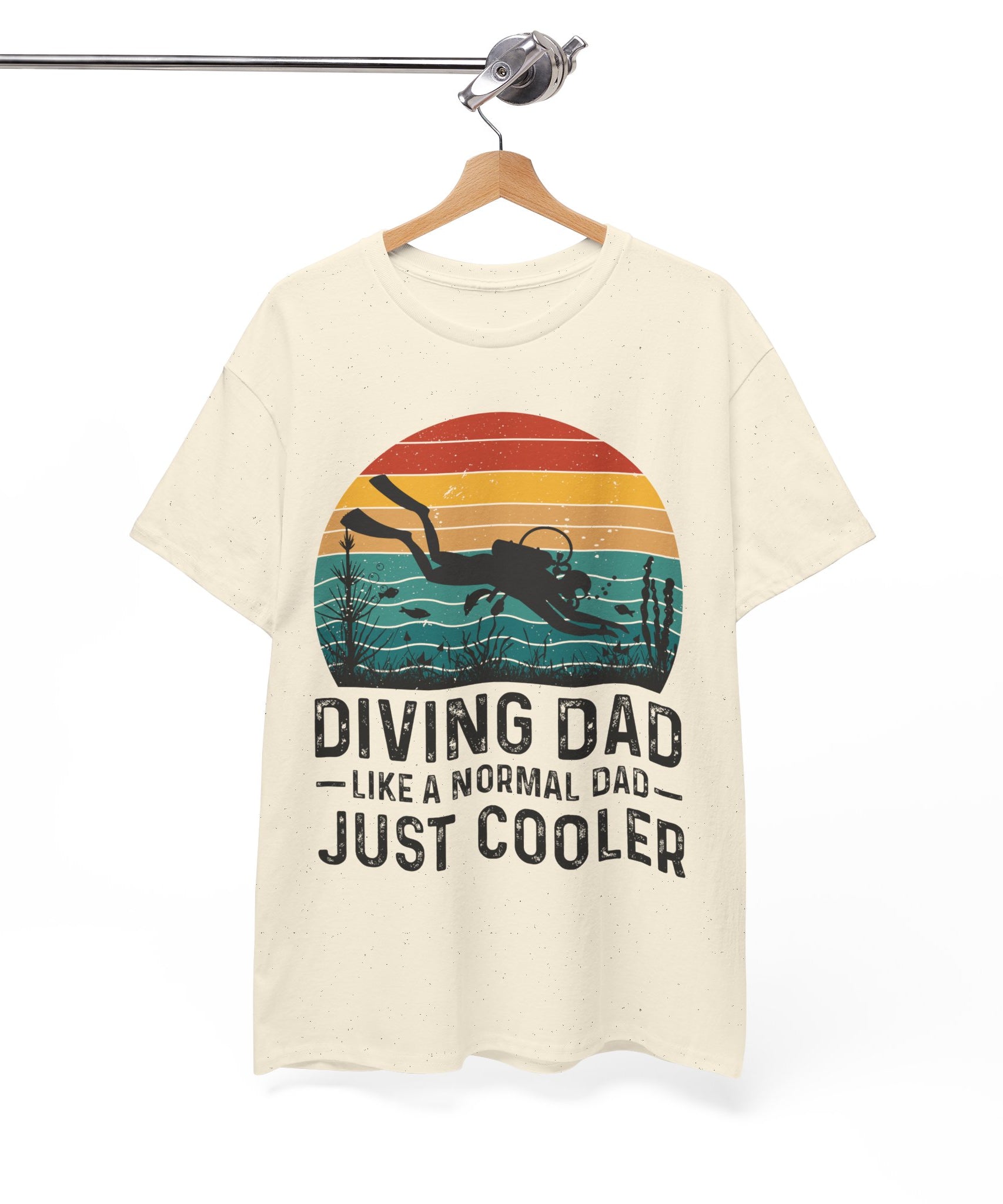 Diving Dad T-Shirt - Retro Scuba Design