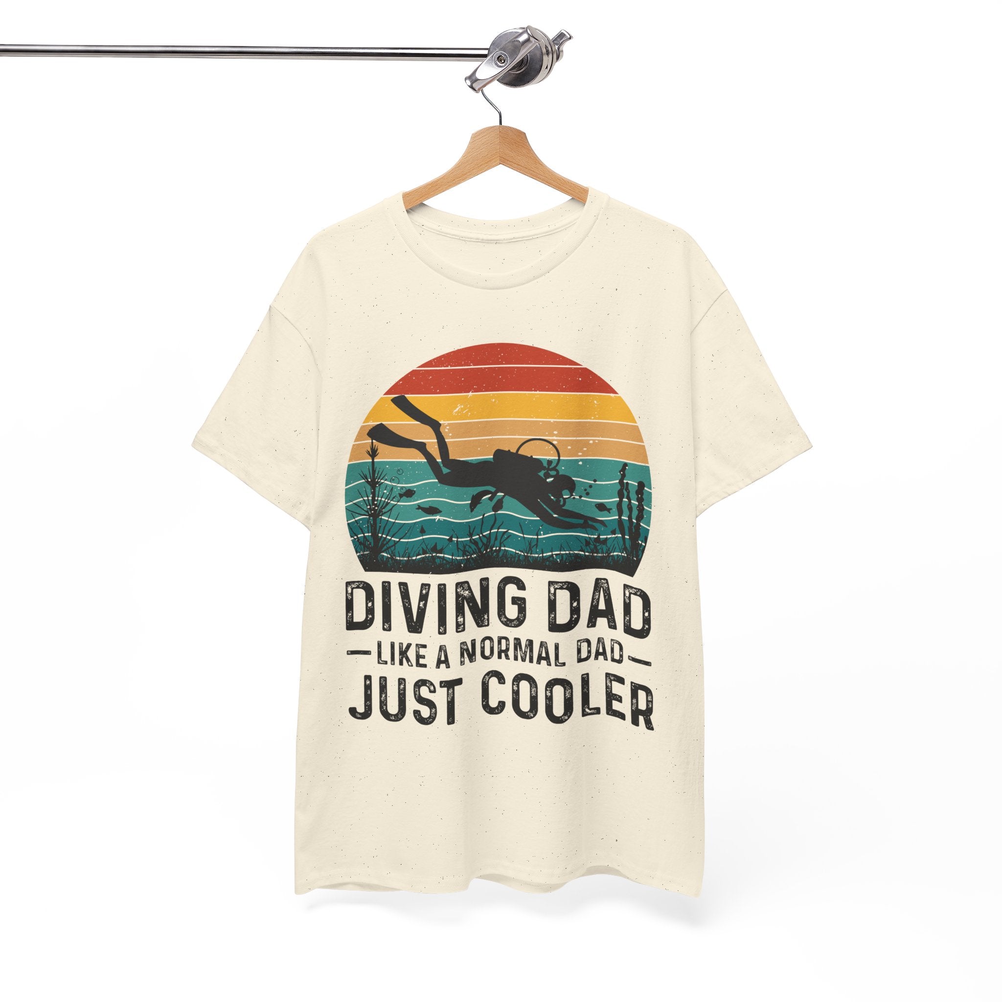 Diving Dad T-Shirt - Retro Scuba Design