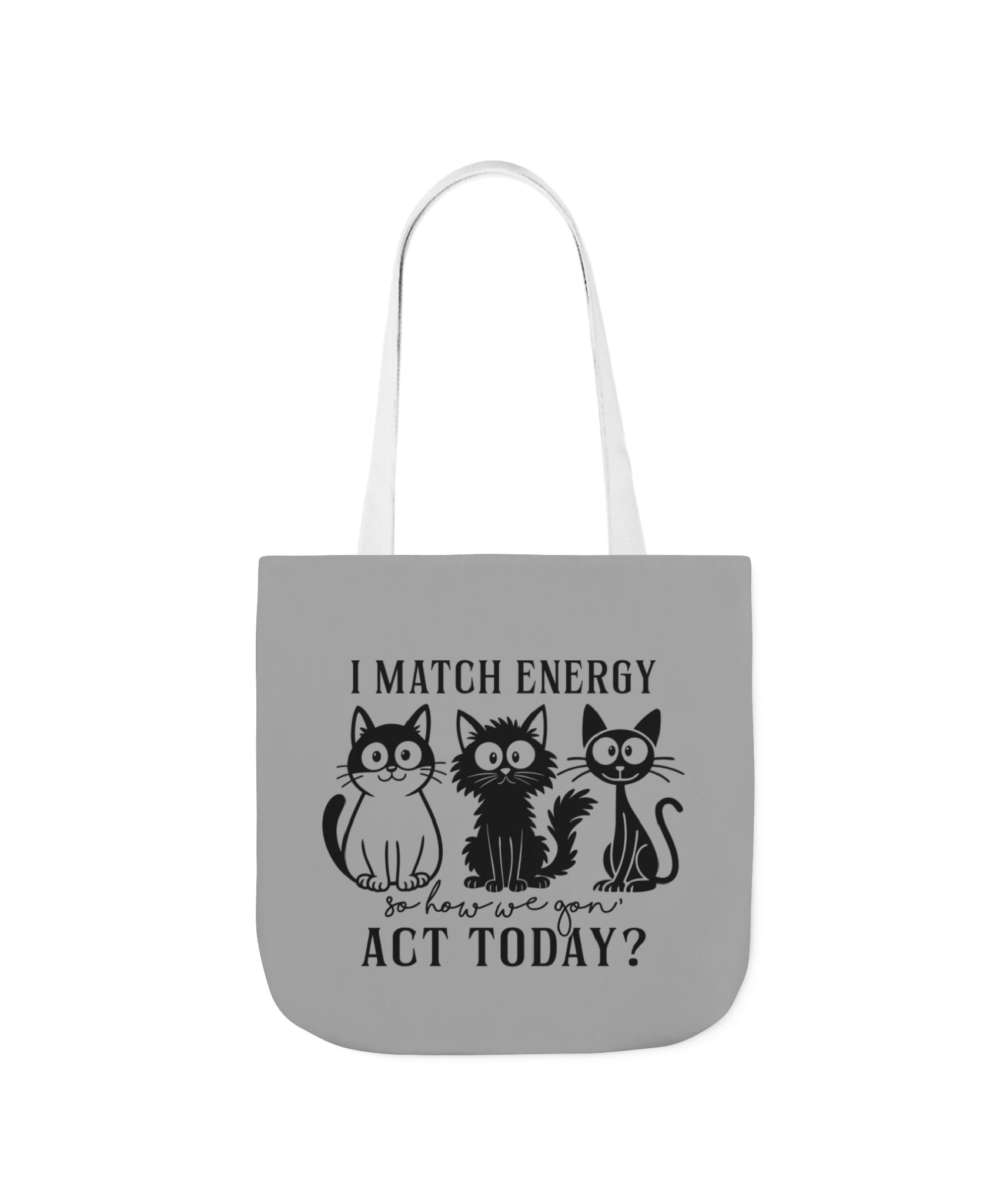 Gift for Cat Lovers – Light Grey Tote Bag