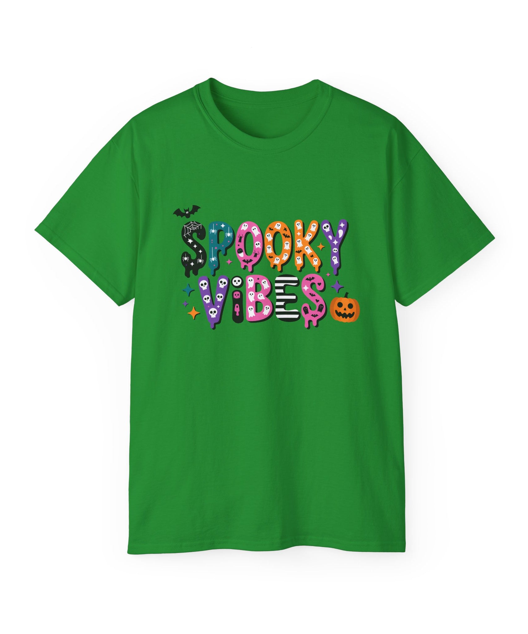 Halloween Spooky Vibes Graphic Tee