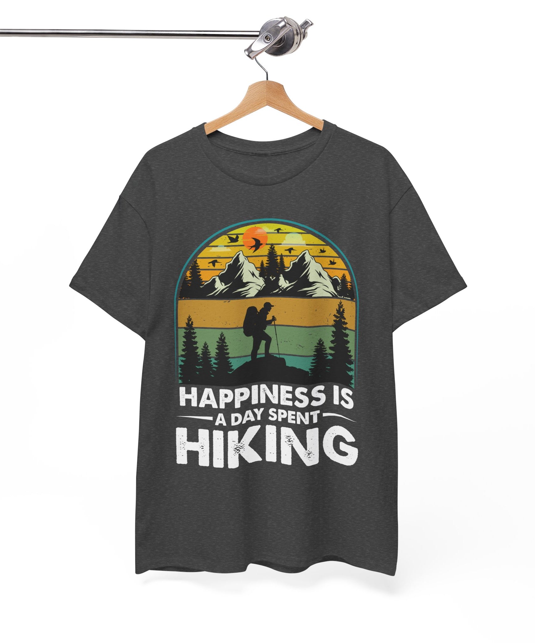 Vintage Hiker Sunset Mountain Tee | Gallory Hive