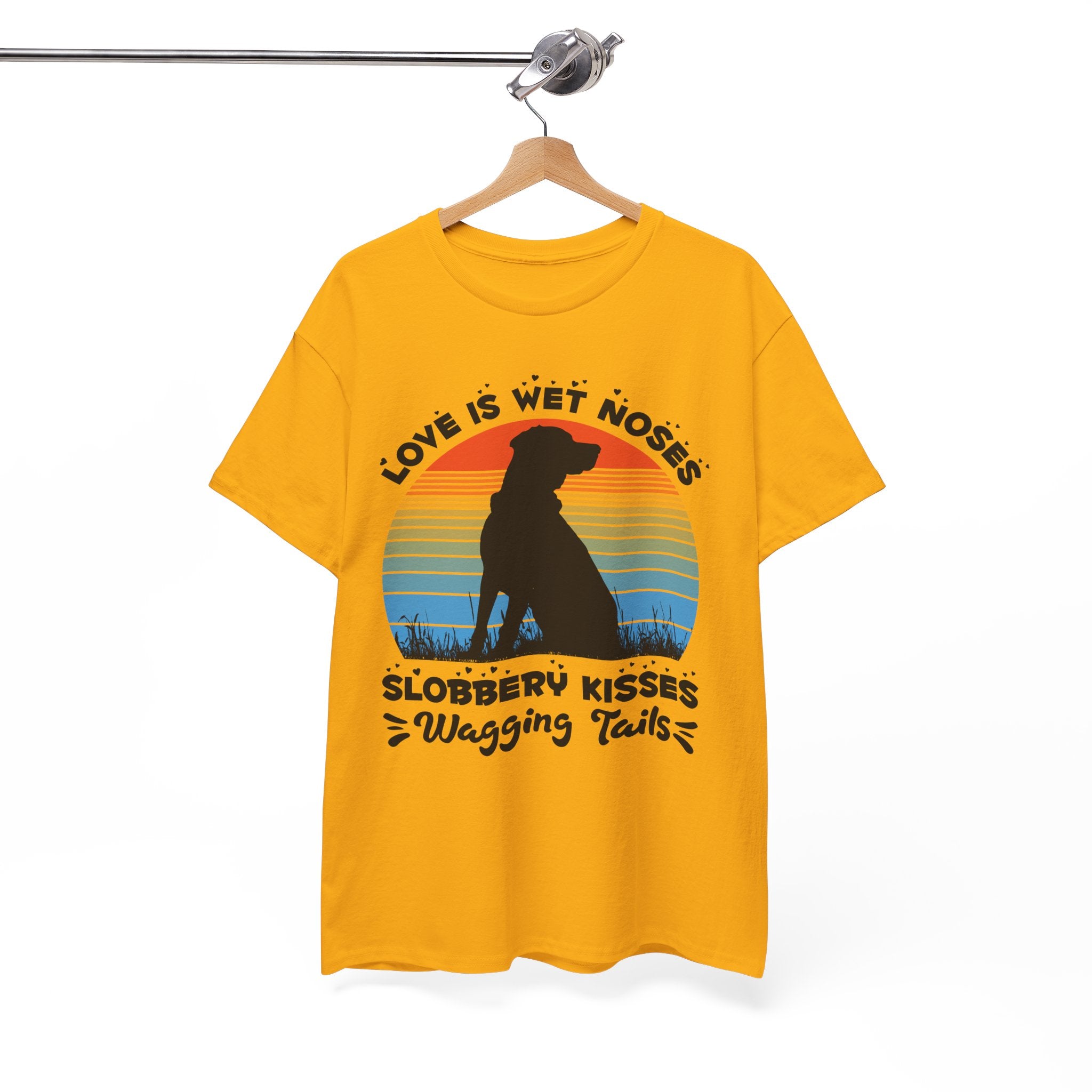 Funny Dog Lover Graphic Tee - Wet Noses