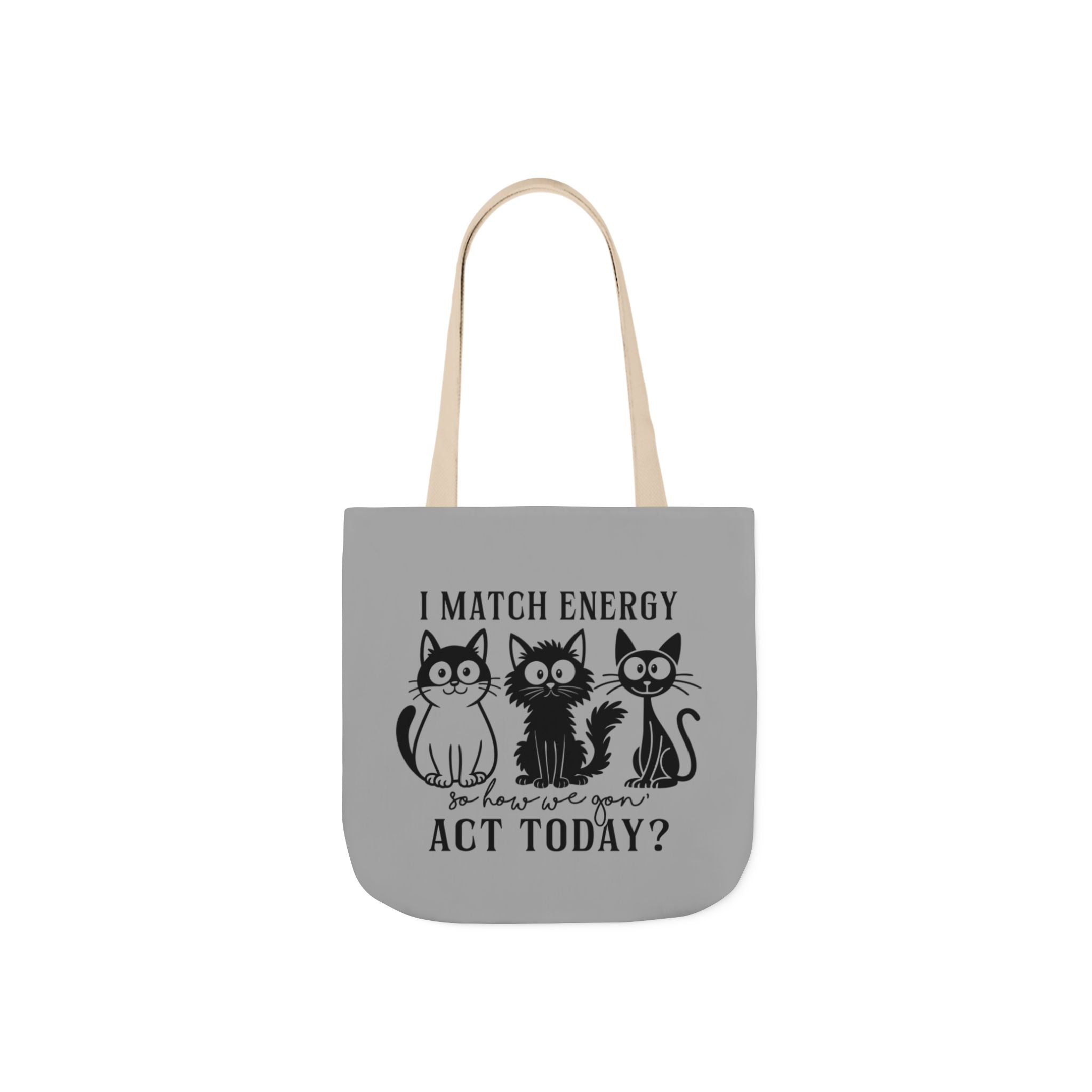 Gift for Cat Lovers – Light Grey Tote Bag
