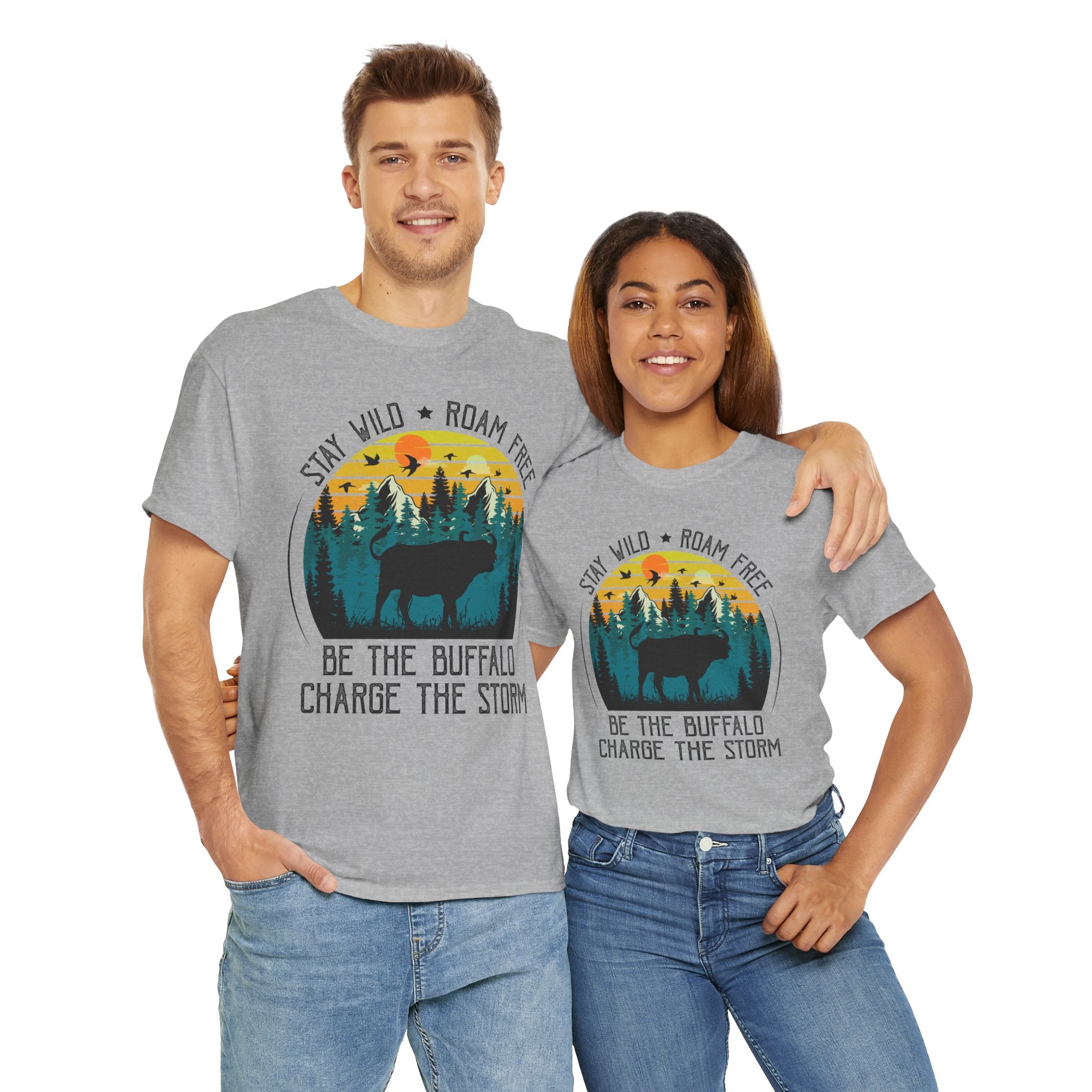 Wild Buffalo Mountain Graphic Tee