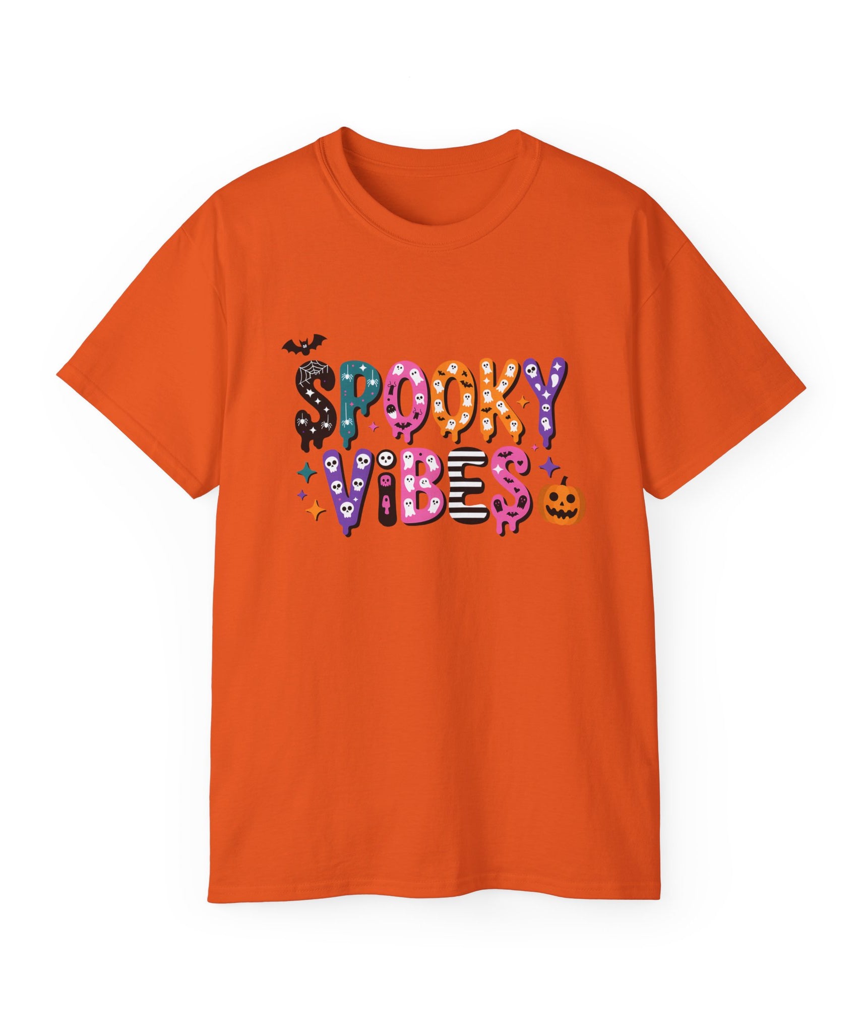Halloween Spooky Vibes Graphic Tee