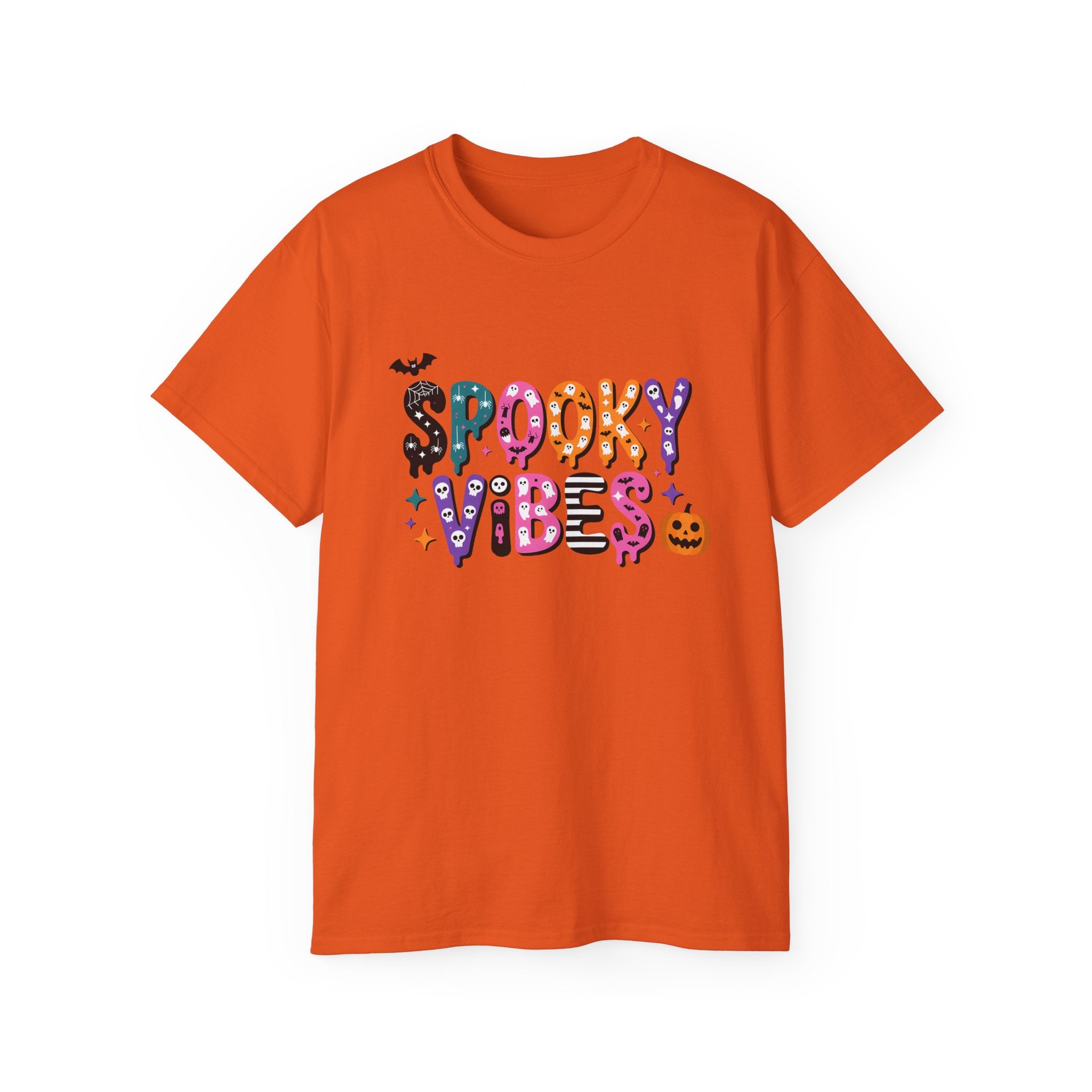 Halloween Spooky Vibes Graphic Tee