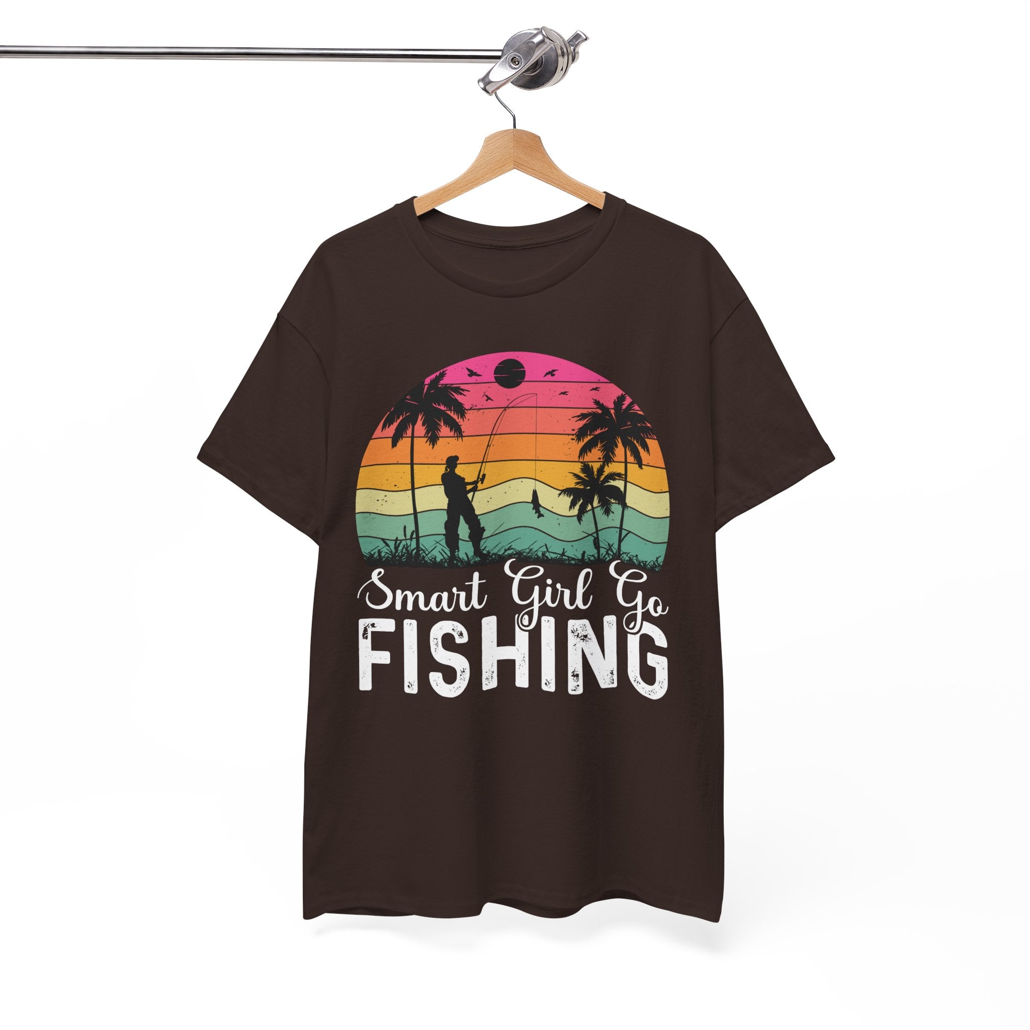 Retro Fisherwoman Graphic Shirt