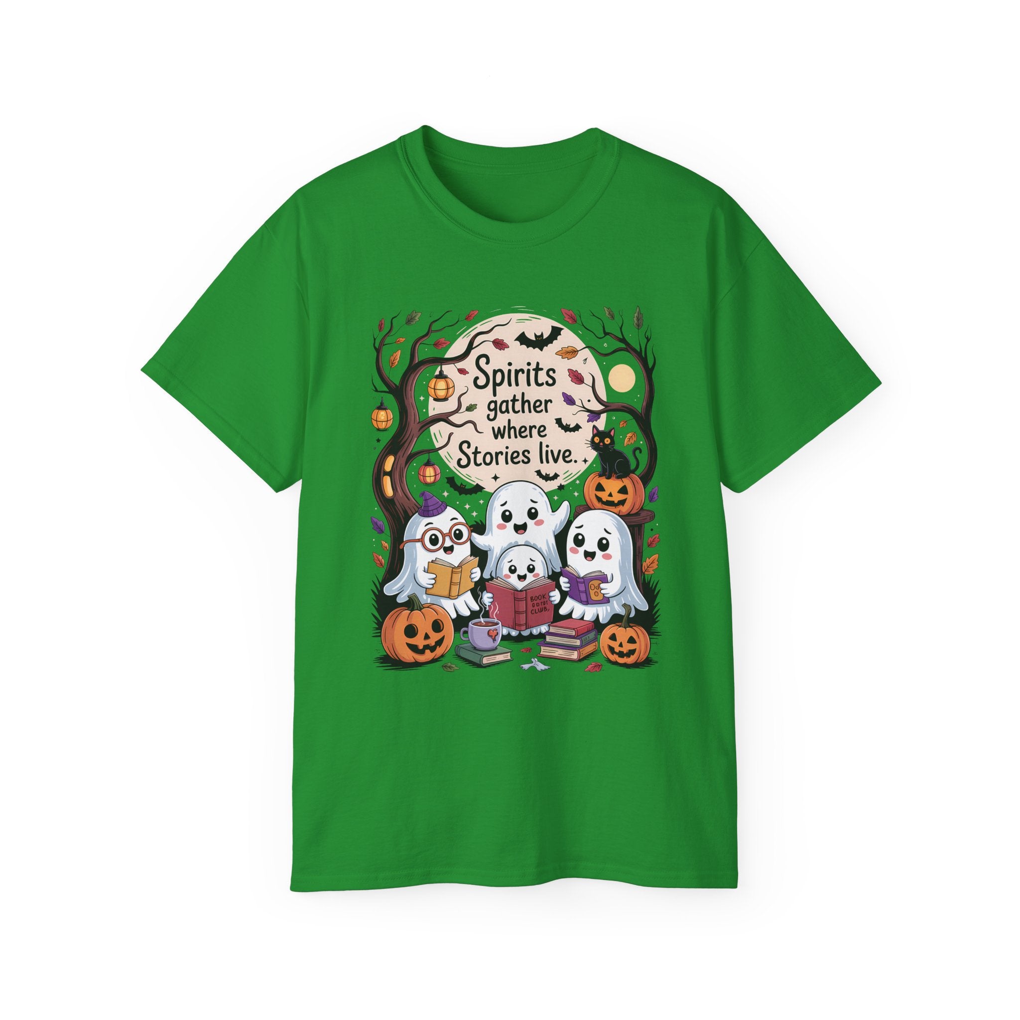 Halloween Ghost Book Club Tee | Gallory Hive