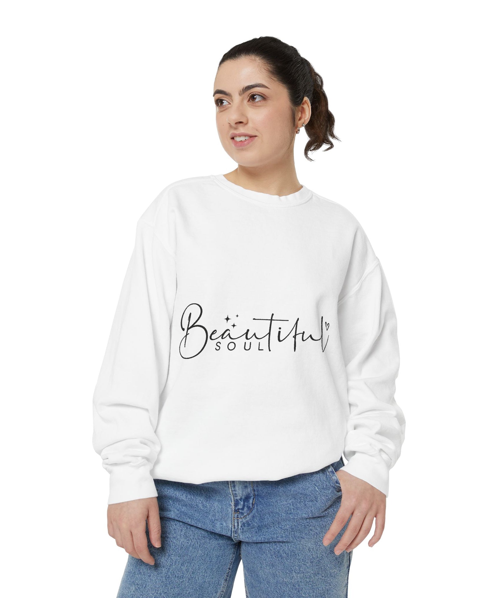 Beautiful Soul Printed Sweatshirt