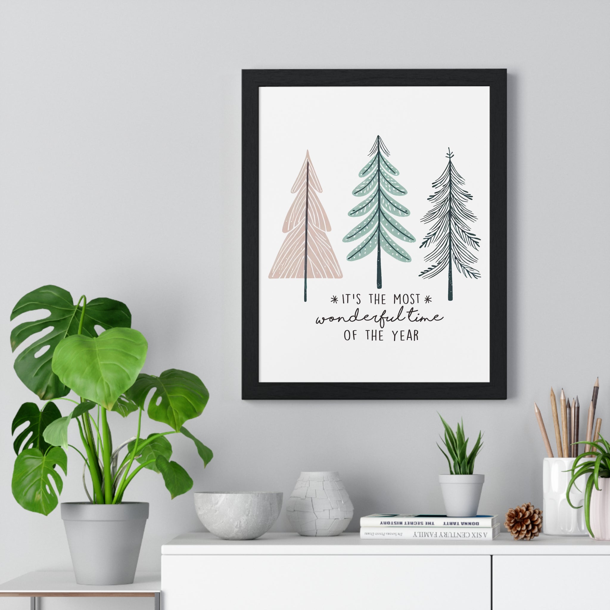 It's the Most Wonderful Time of the Year Framed Wall Decor