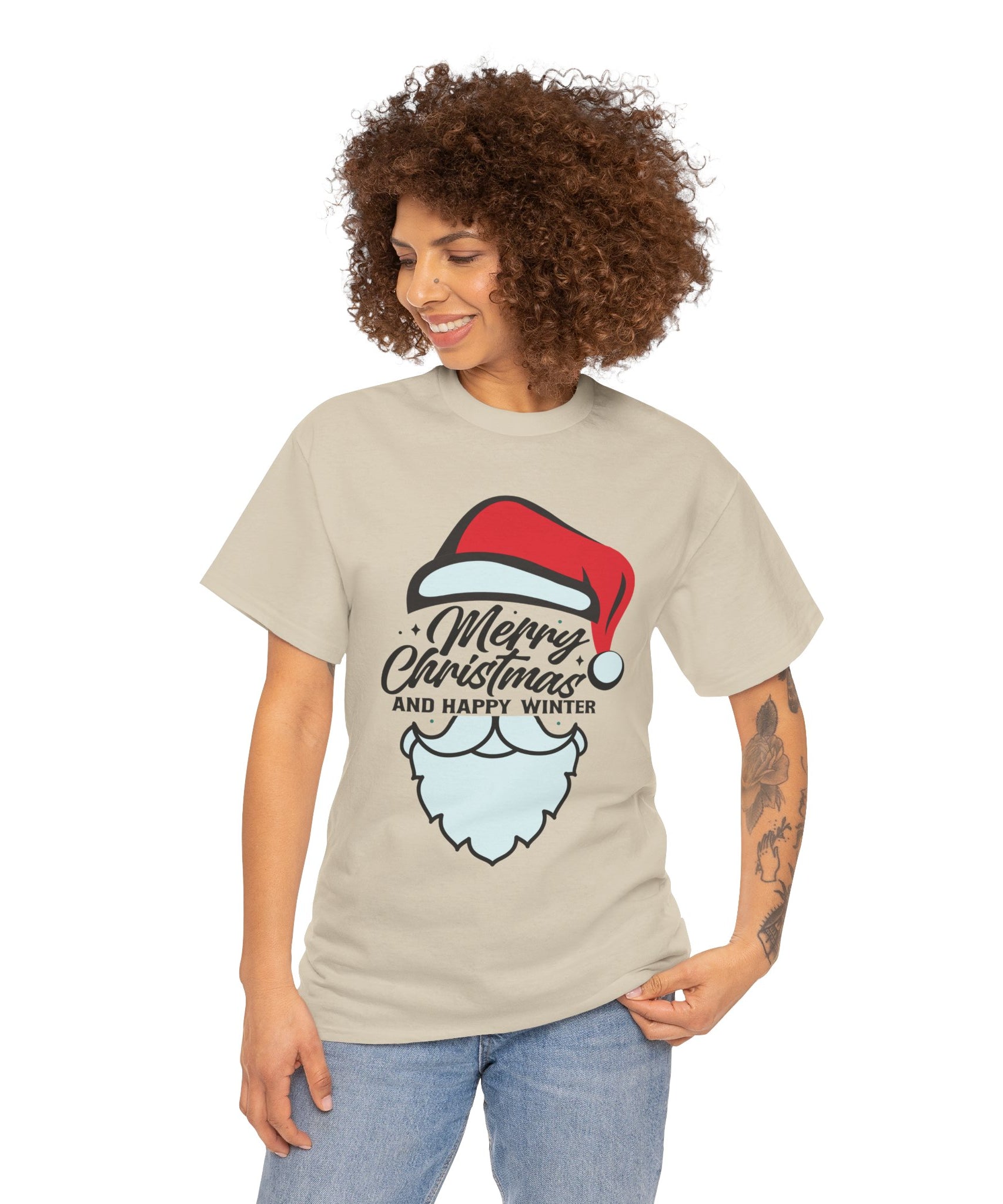 Festive Santa Beard Christmas Shirt | Gallory Hive
