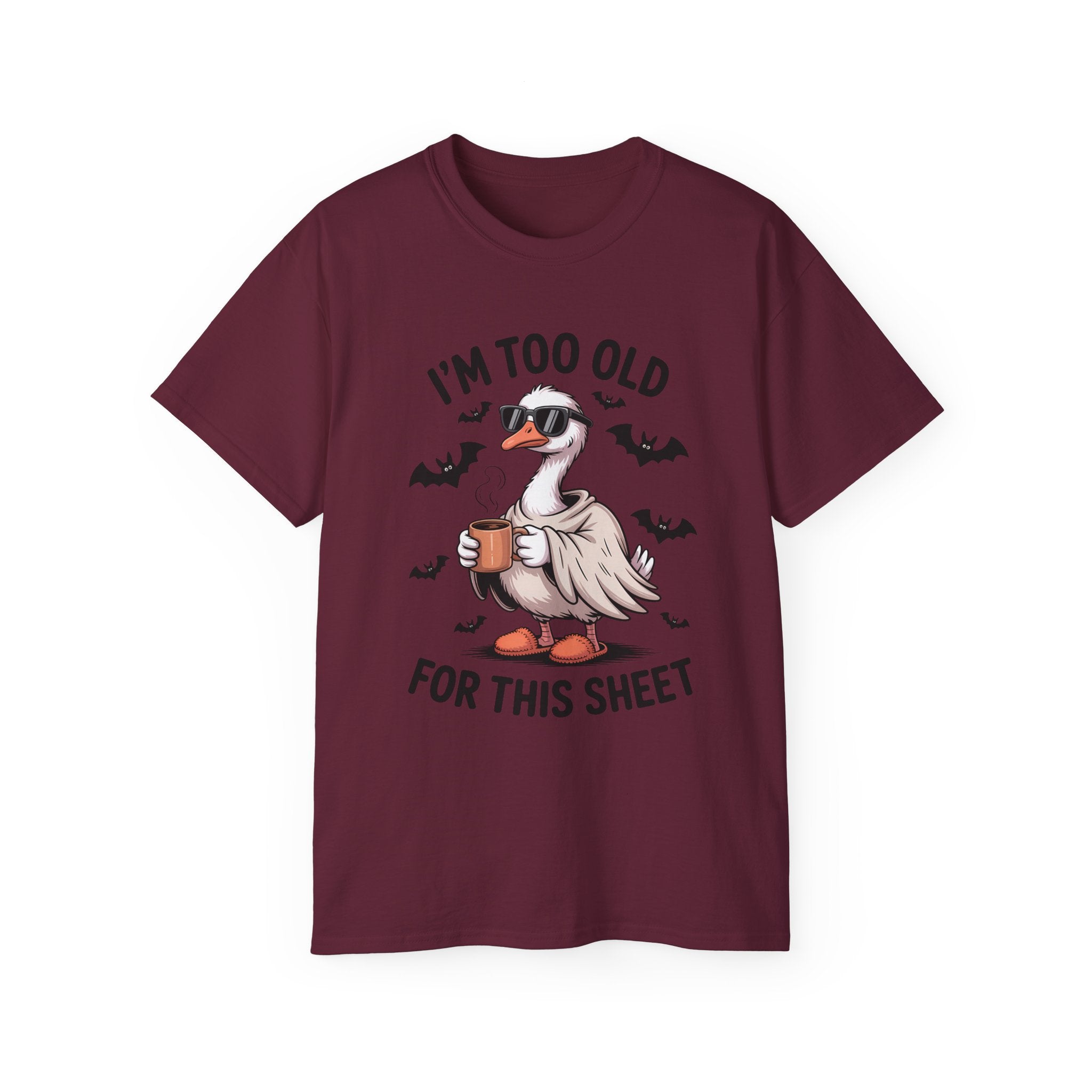 Funny Goose T-Shirt - Halloween Sheet Pun Tee | Gallory Hive