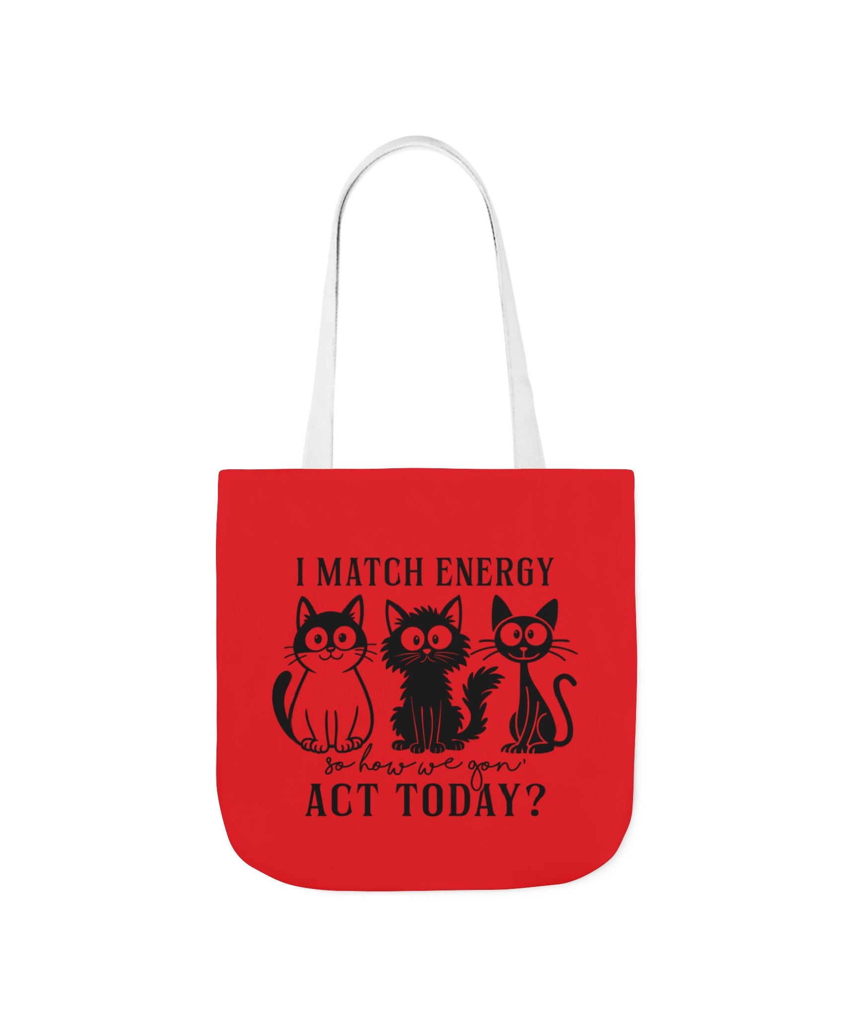 Cute Red Canvas Tote – Reusable Bag