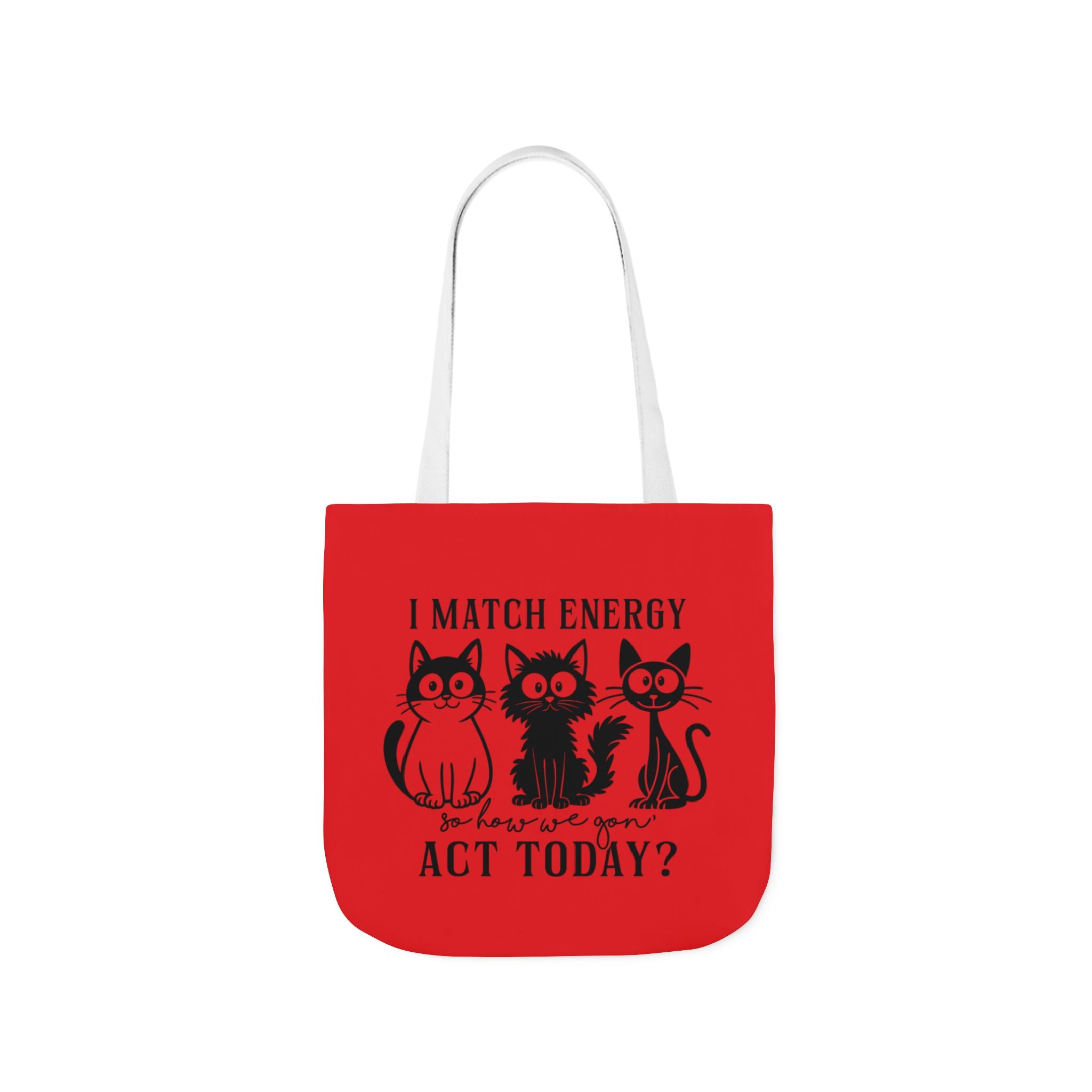 Cute Red Canvas Tote – Reusable Bag