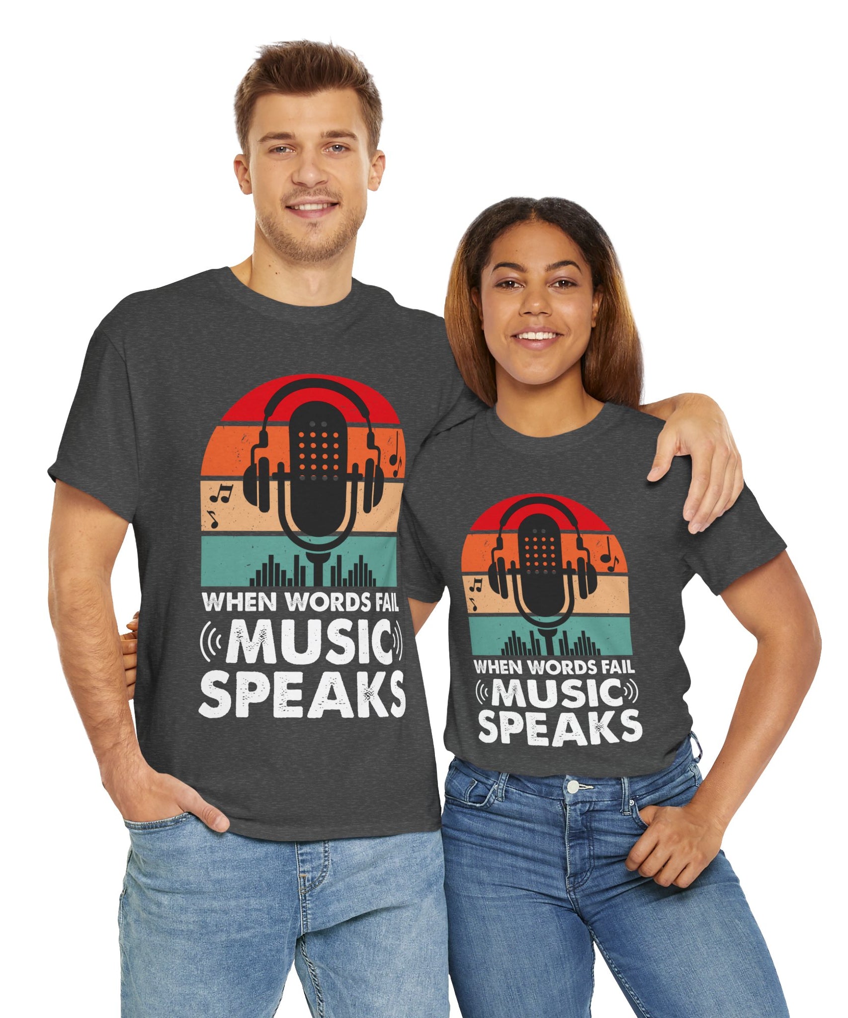 Vintage Audio Tee – Music Lover Style