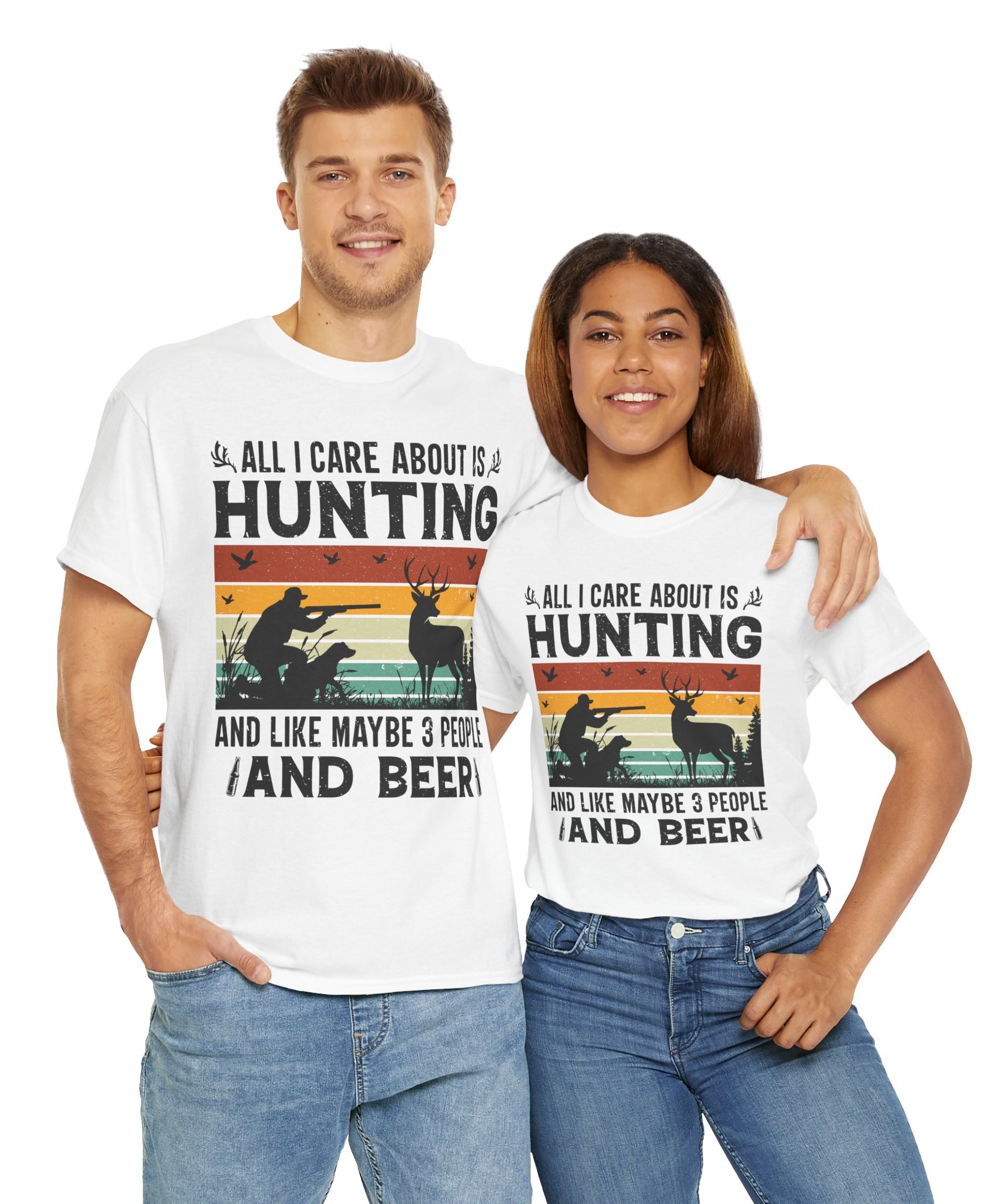 Hunting Lover T-Shirt - Vintage Design
