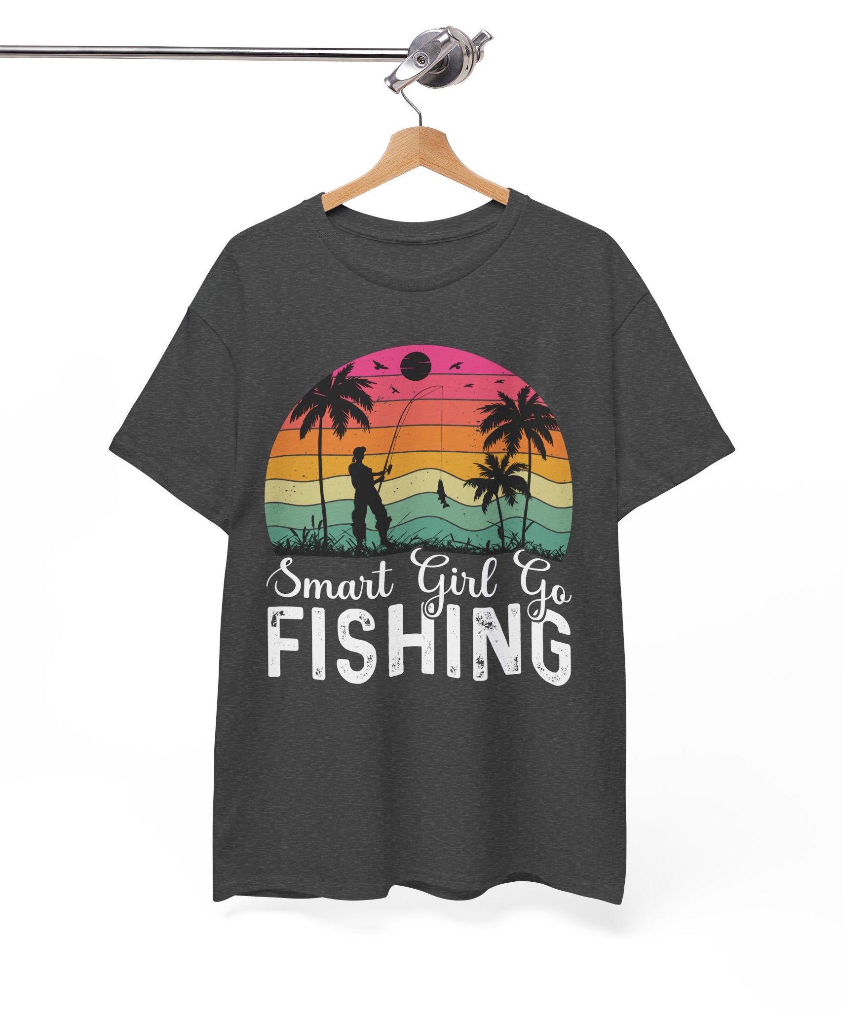 Retro Fisherwoman Graphic Shirt | Gallory Hive