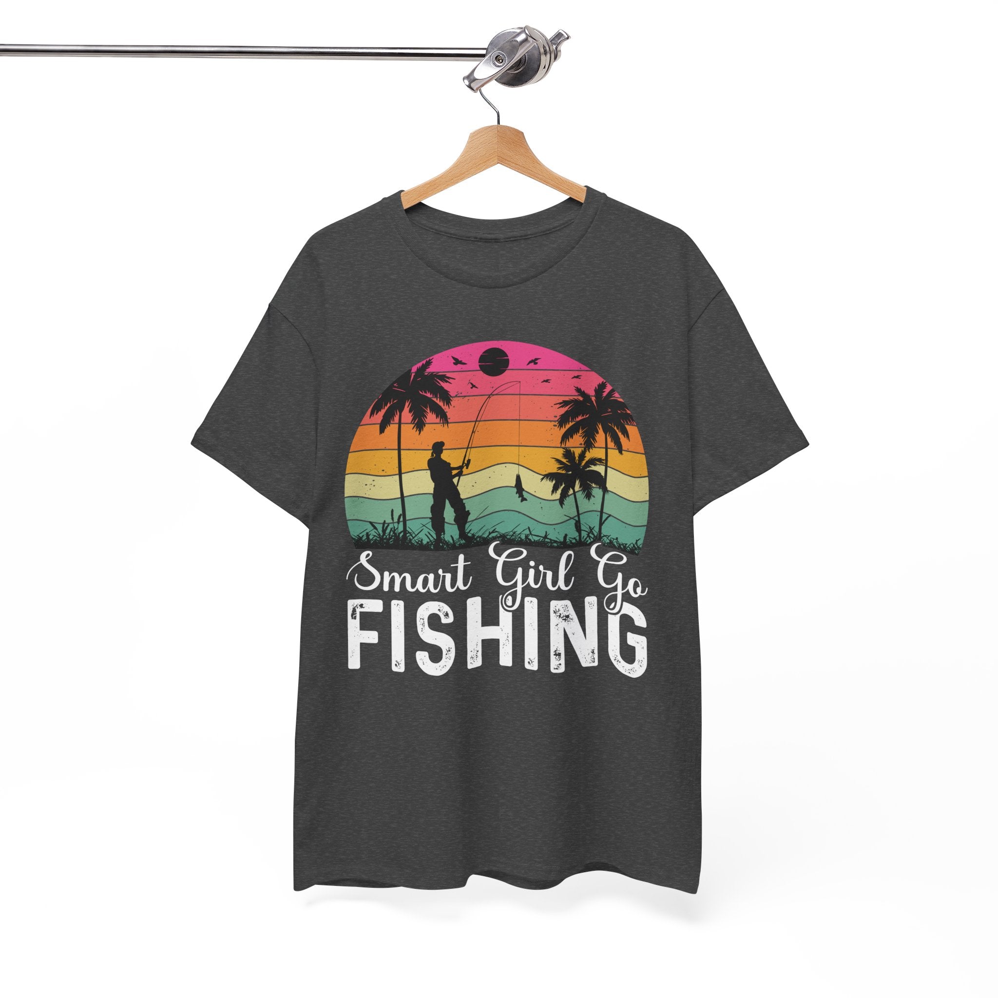 Retro Fisherwoman Graphic Shirt | Gallory Hive