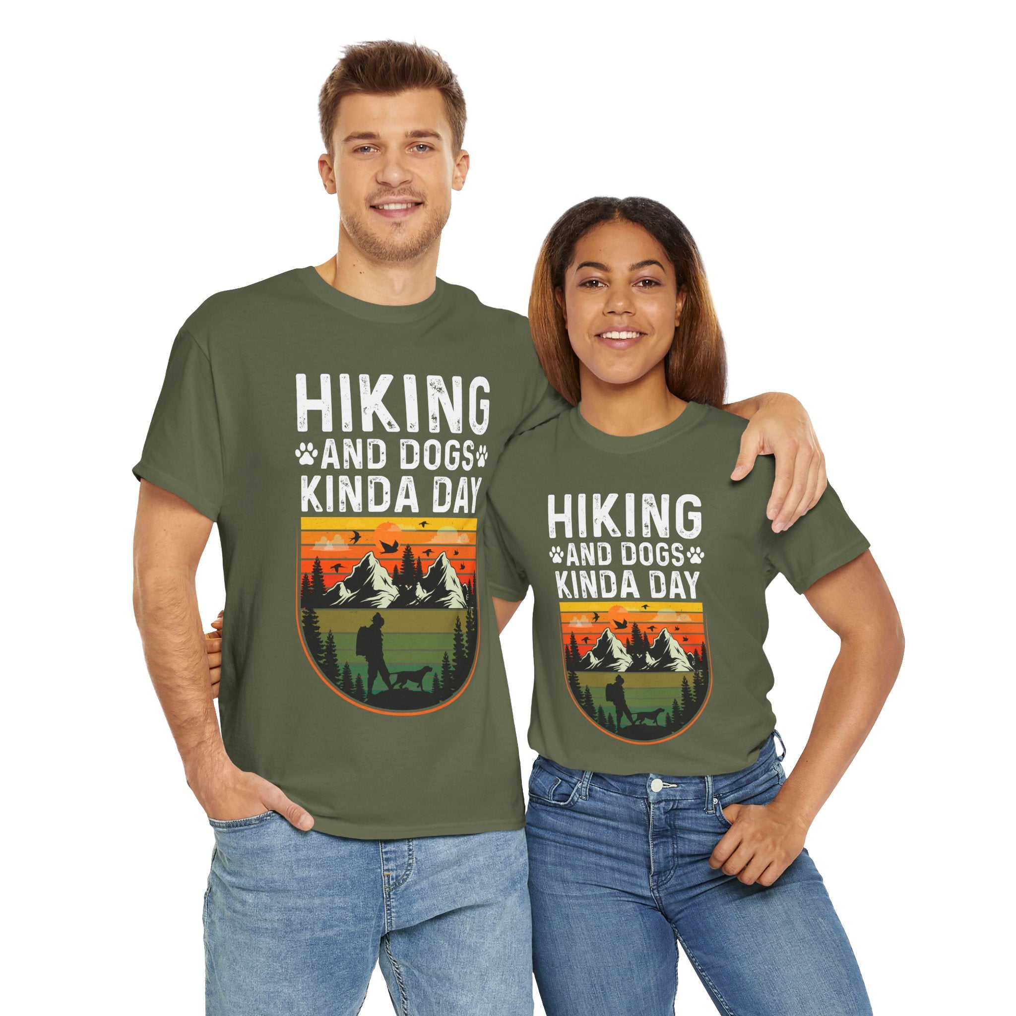 Hiking Buddy Sunset Graphic Tee