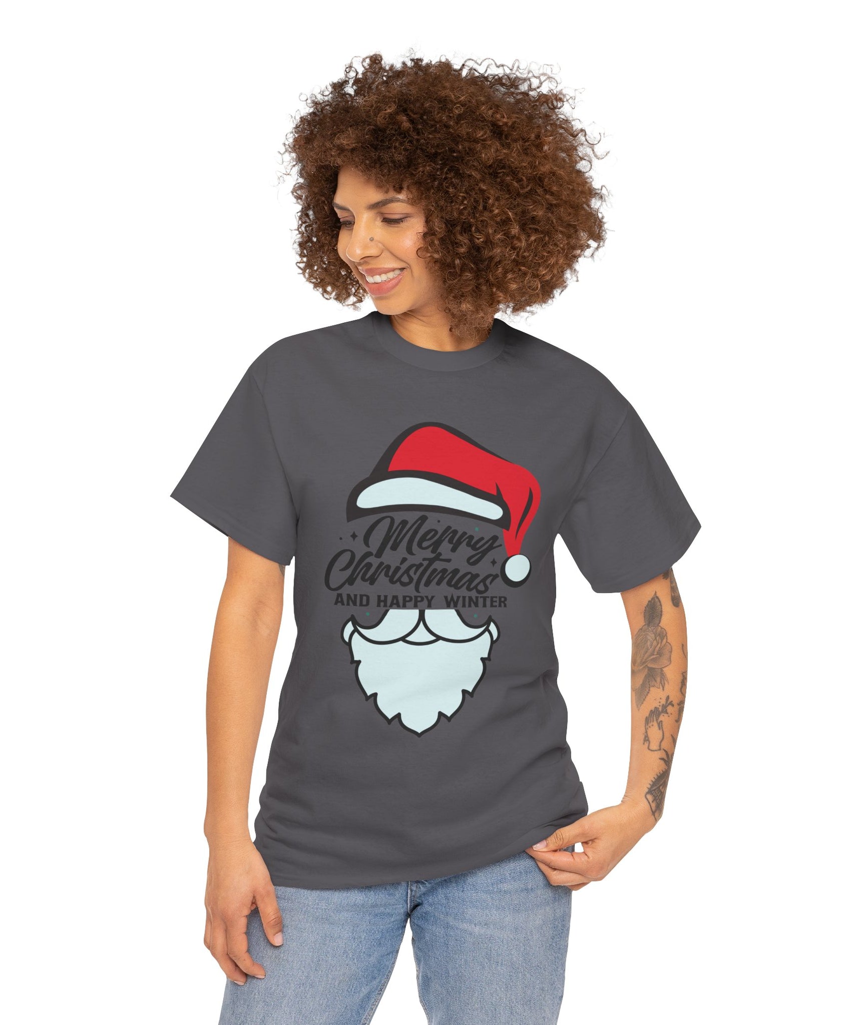 Festive Santa Beard Christmas Shirt | Gallory Hive
