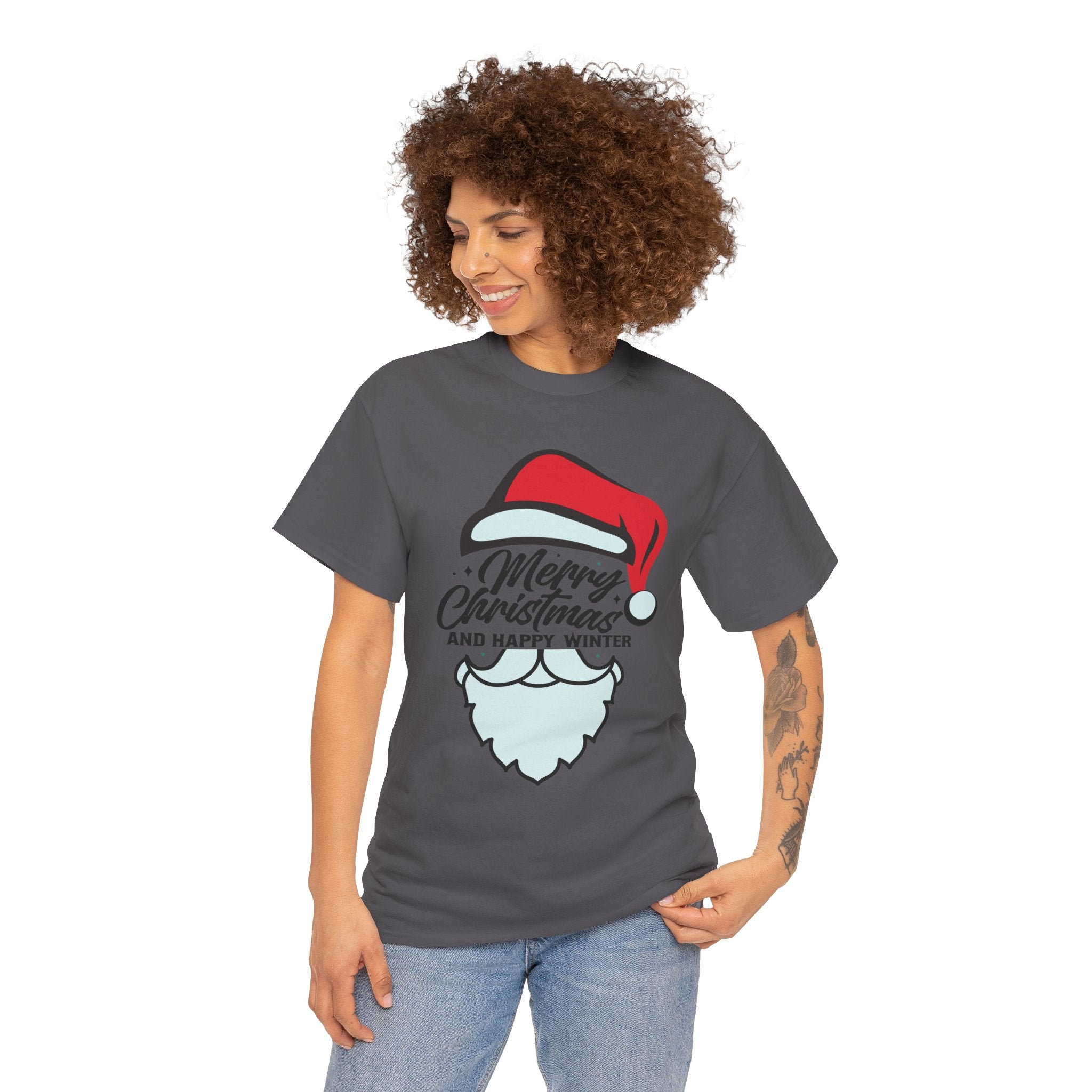 Festive Santa Beard Christmas Shirt | Gallory Hive