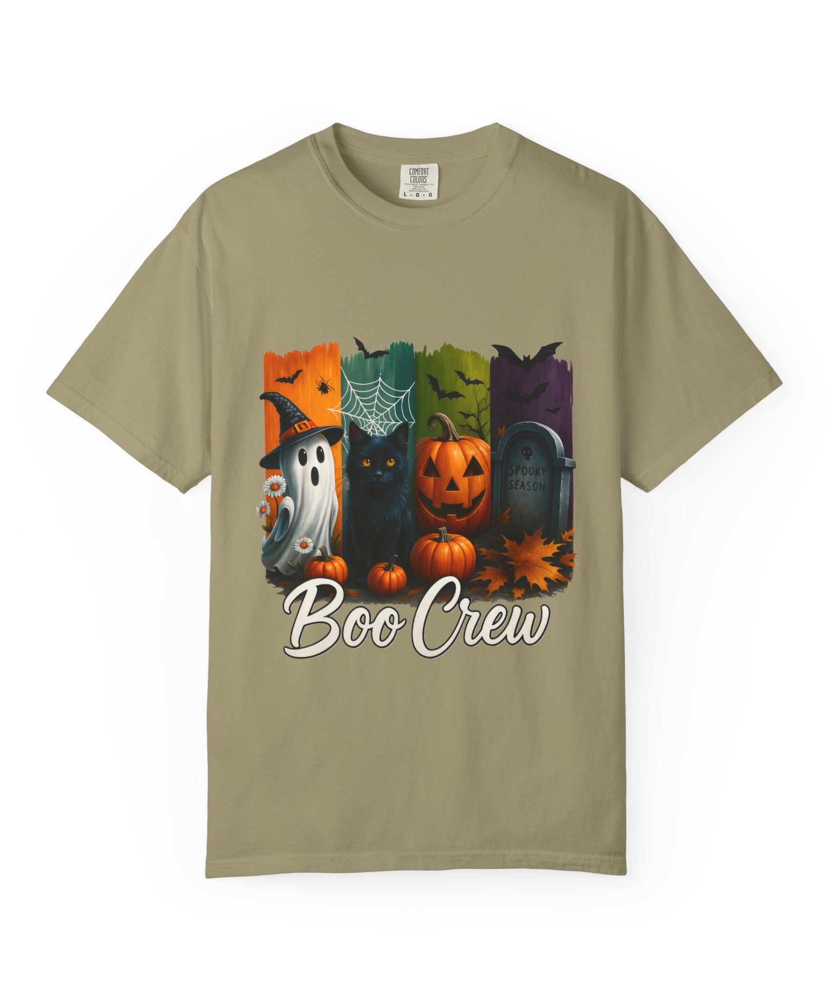 Unisex Halloween Shirt – Pumpkin, Ghost & Tombstone | Gallory Hive