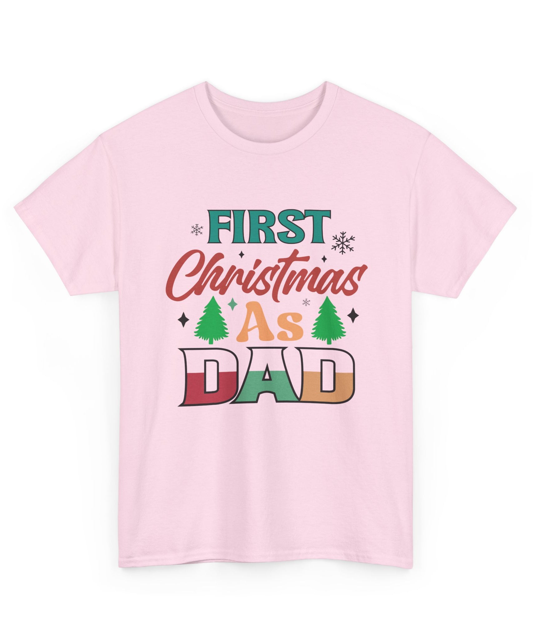 First Christmas as Dad T-Shirt | Gallory Hive