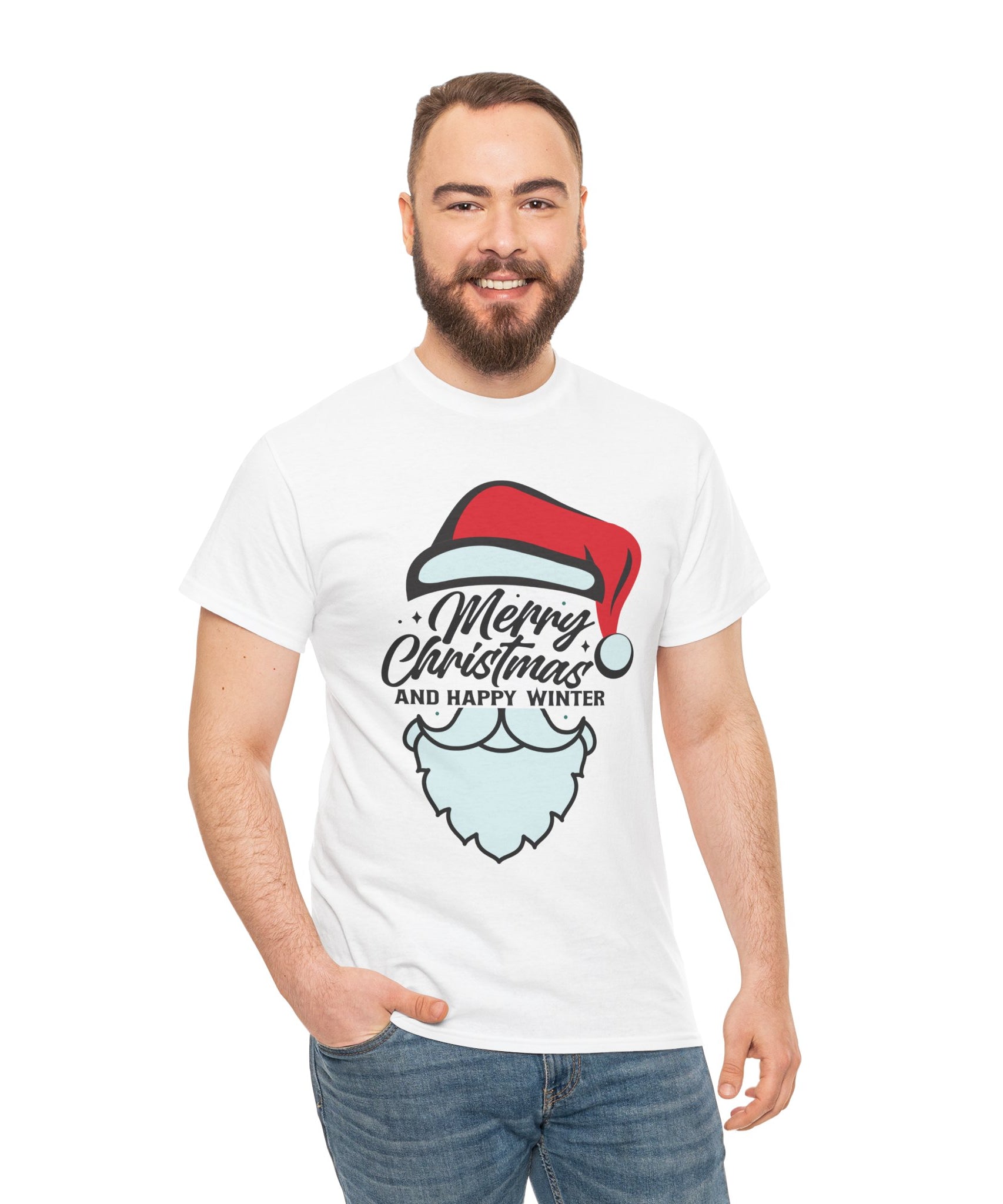 Festive Santa Beard Christmas Shirt | Gallory Hive