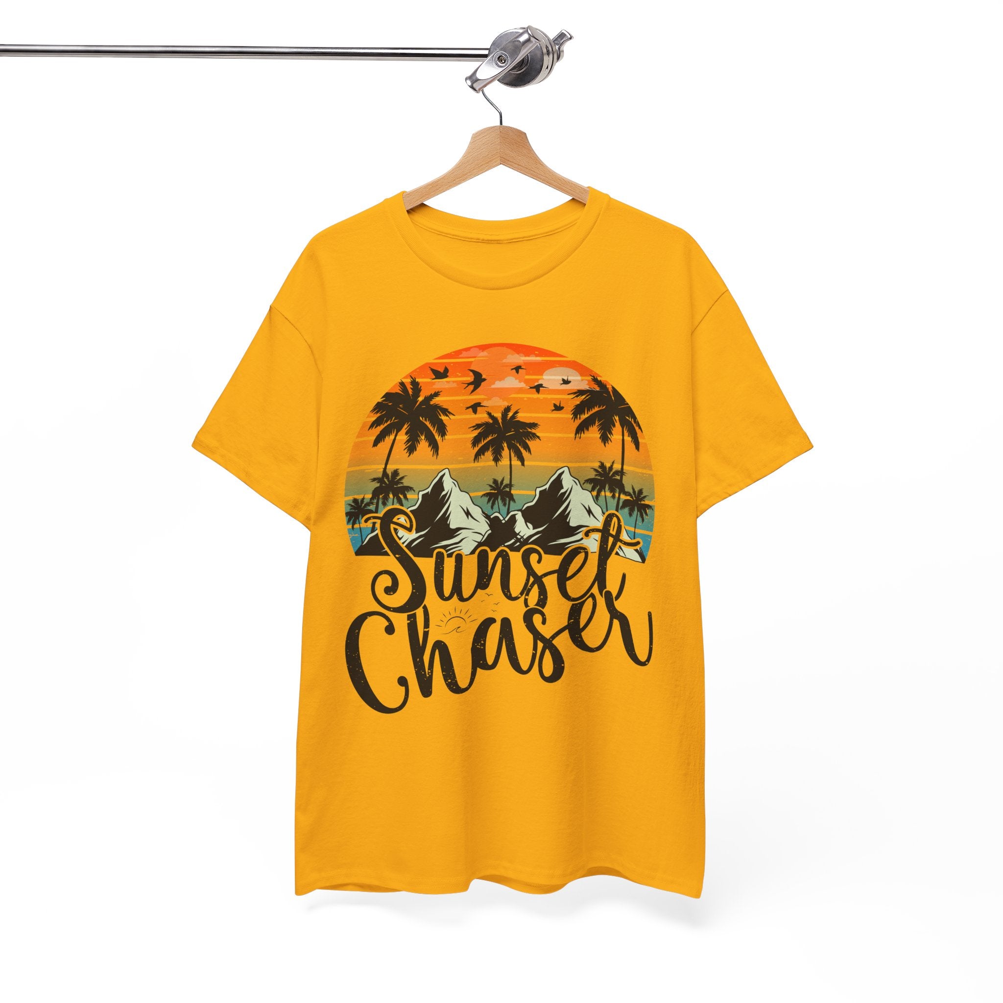 Sunset Surf Tee – Tropical & Mountain Vibes