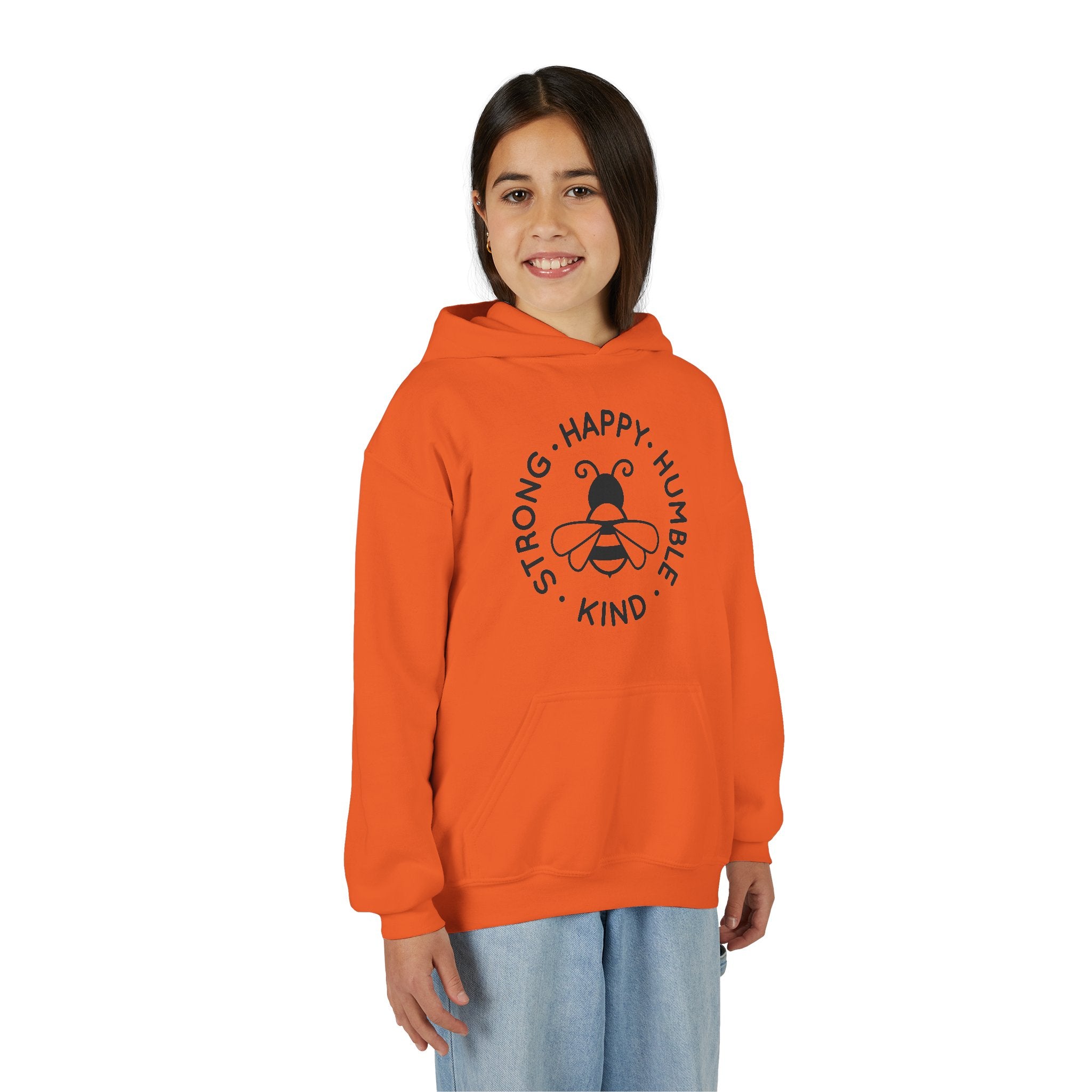 Unisex Kid's "Strong Happy Humble Kind" Hoodie