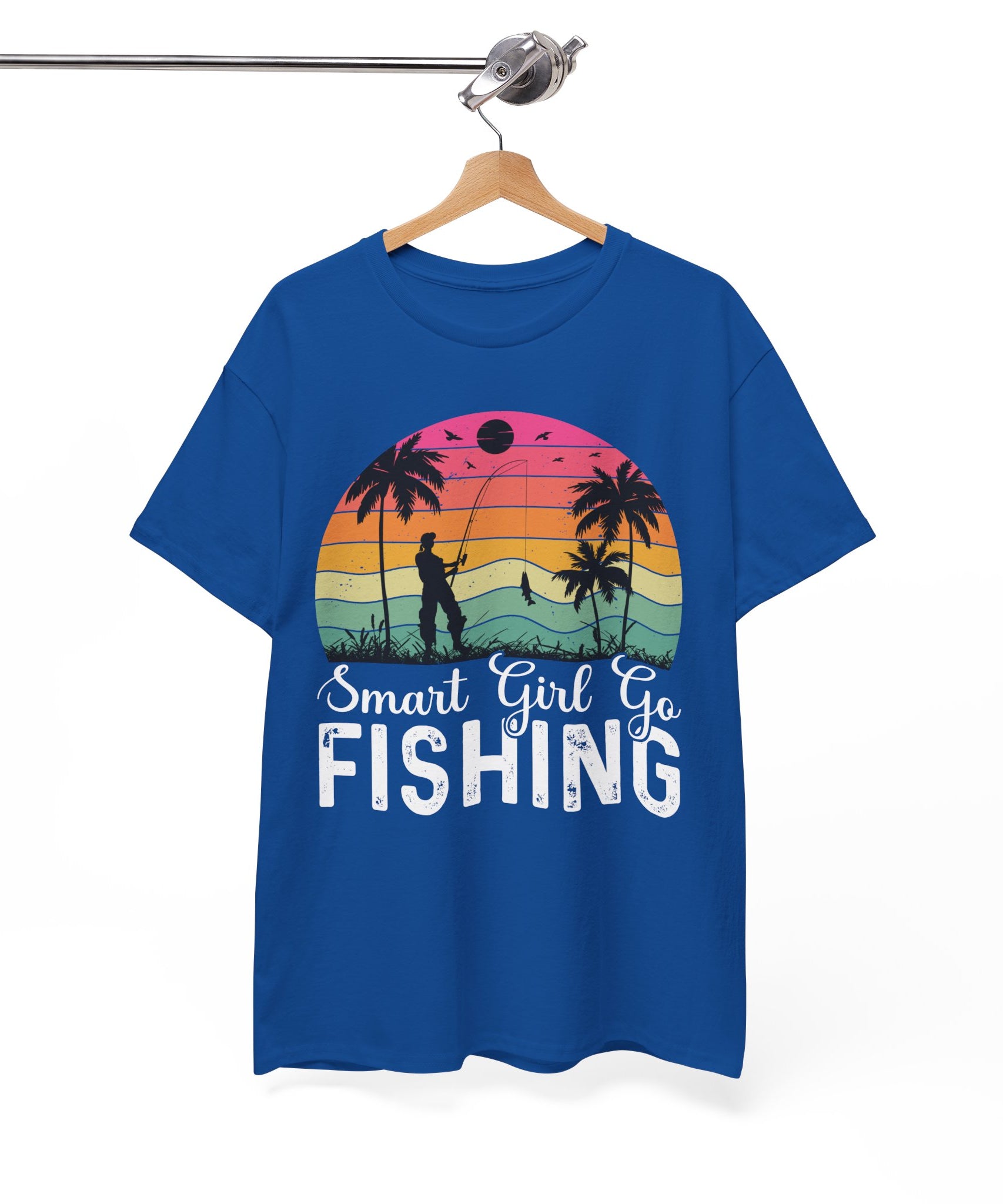 Retro Fisherwoman Graphic Shirt | Gallory Hive