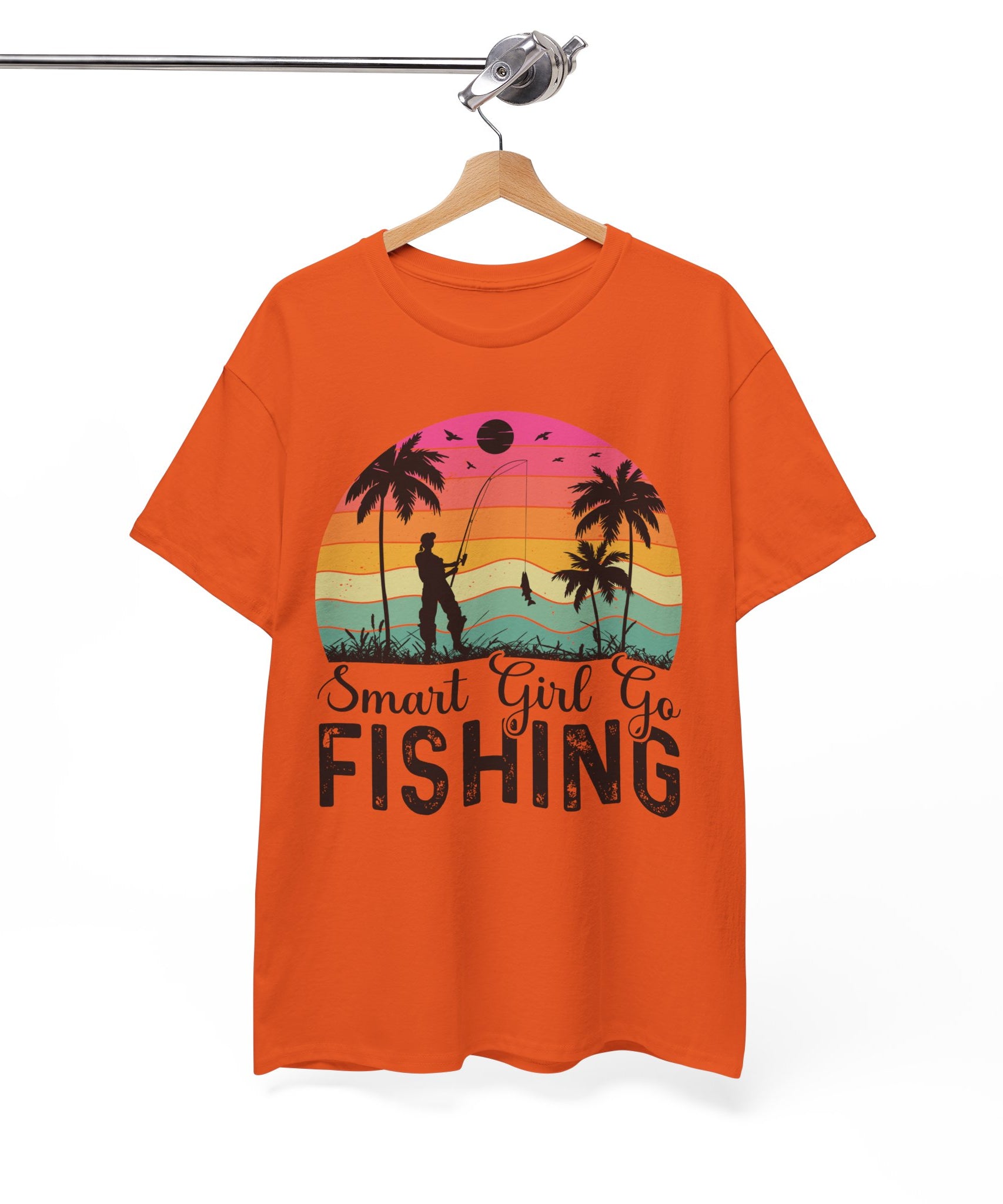 Retro Fisherwoman Graphic Shirt | Gallory Hive