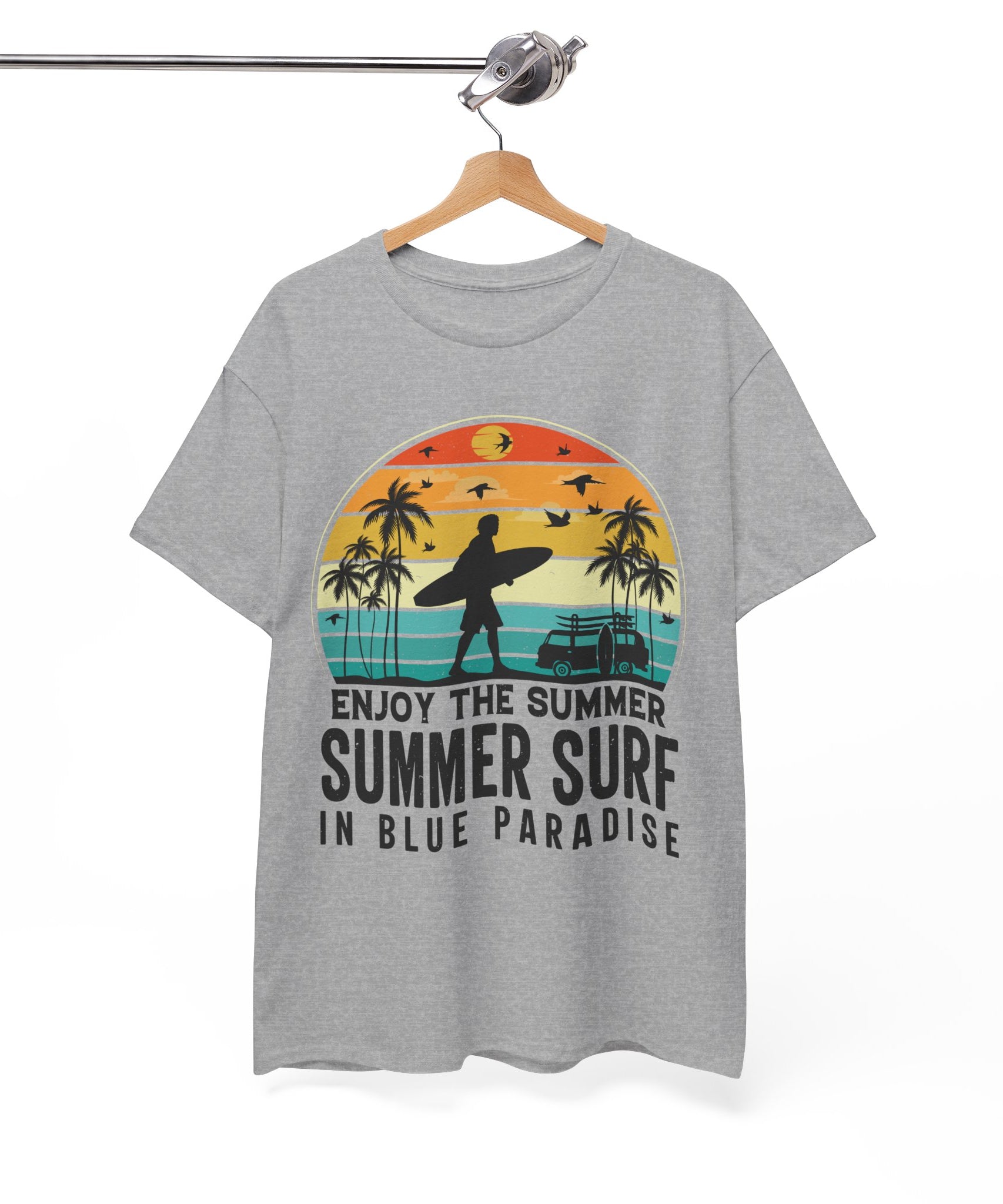 Summer Surf Van Sunset Shirt