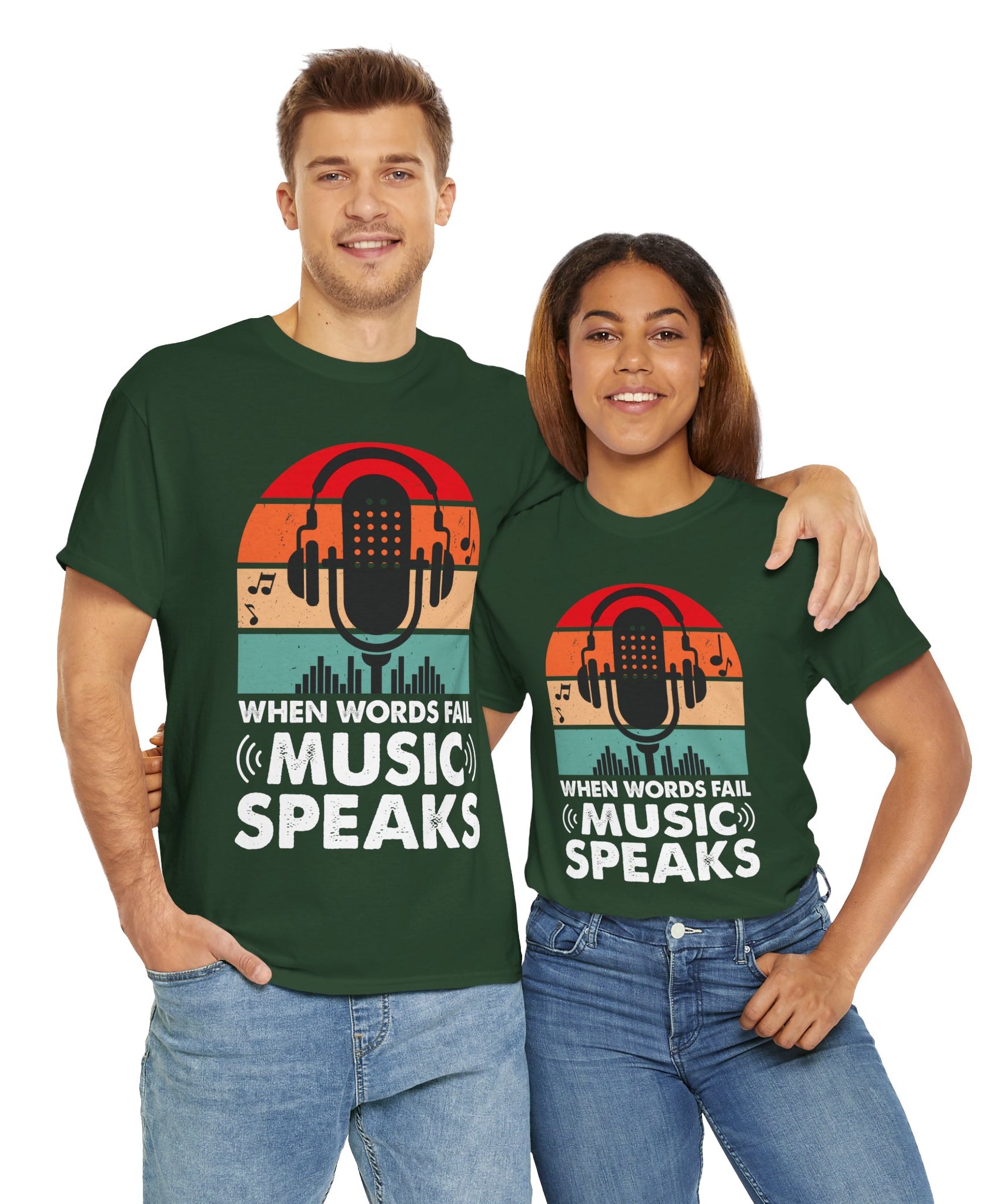 Vintage Audio Tee – Music Lover Style