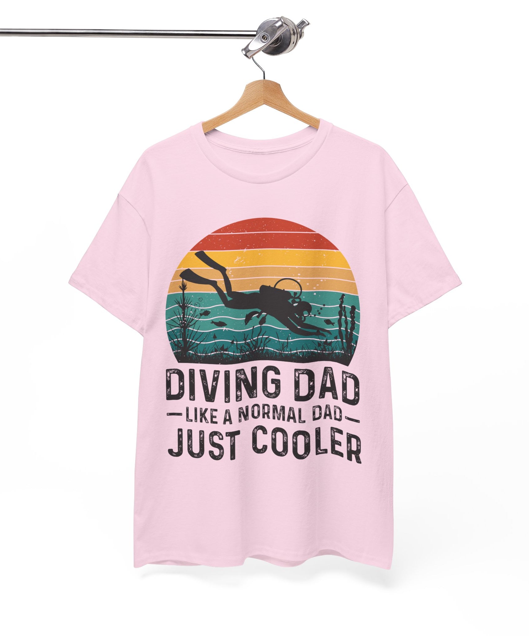 Diving Dad T-Shirt - Retro Scuba Design | Gallory Hive