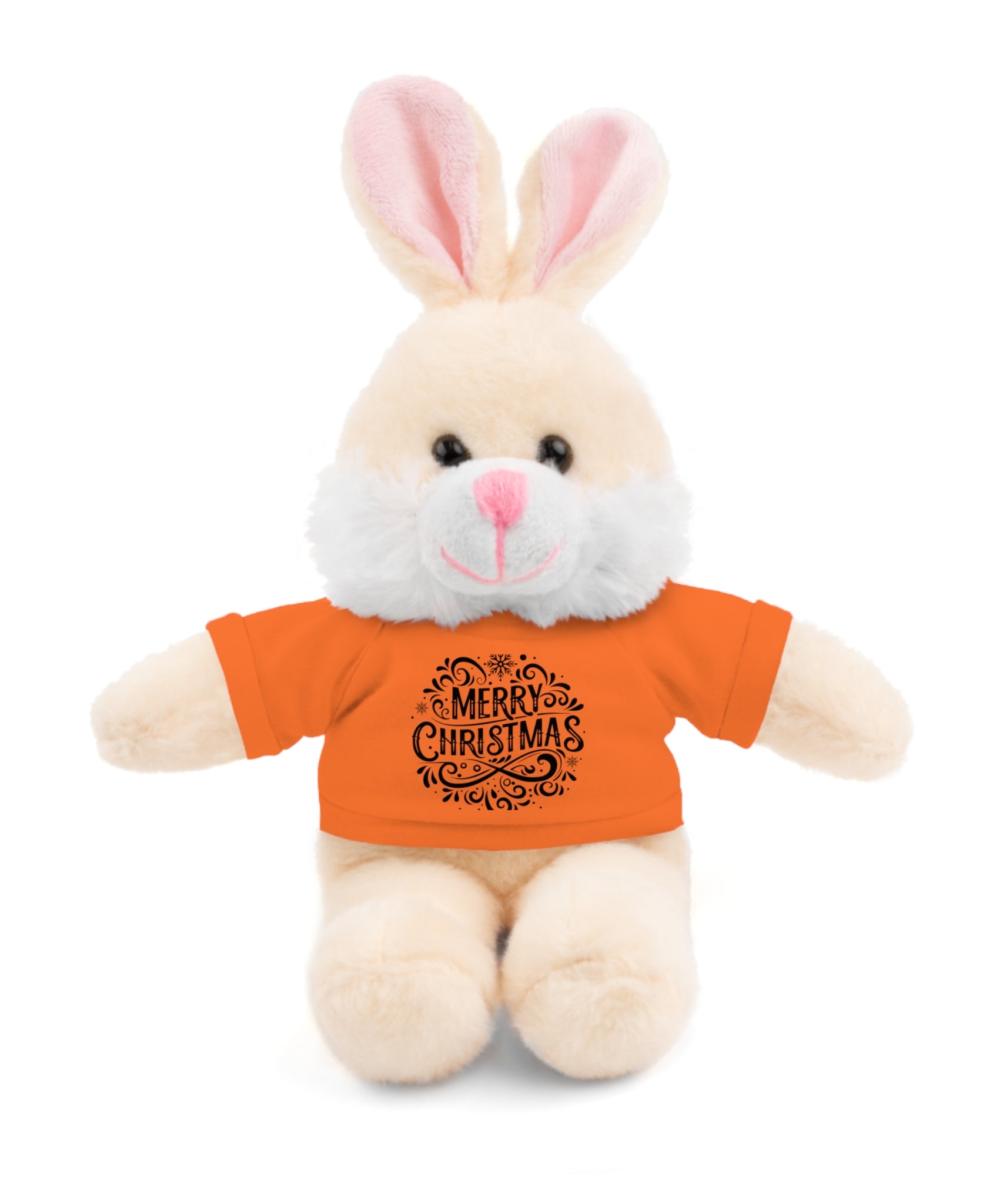 Festive Merry Christmas Stuffed Bunny | Gallory Hive