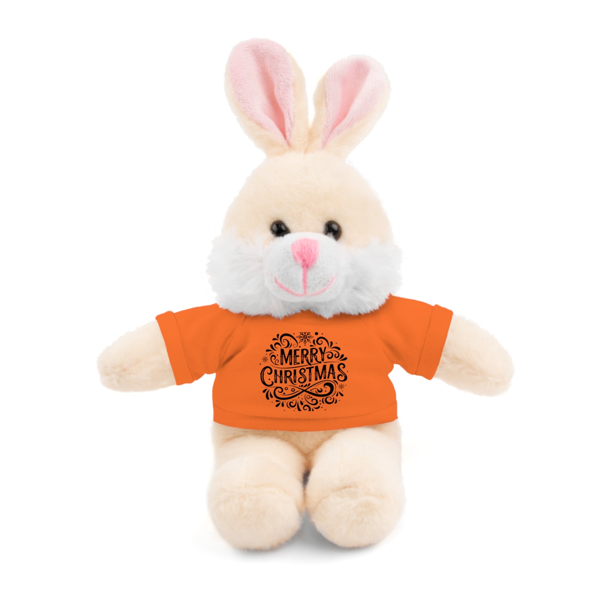 Festive Merry Christmas Stuffed Bunny | Gallory Hive