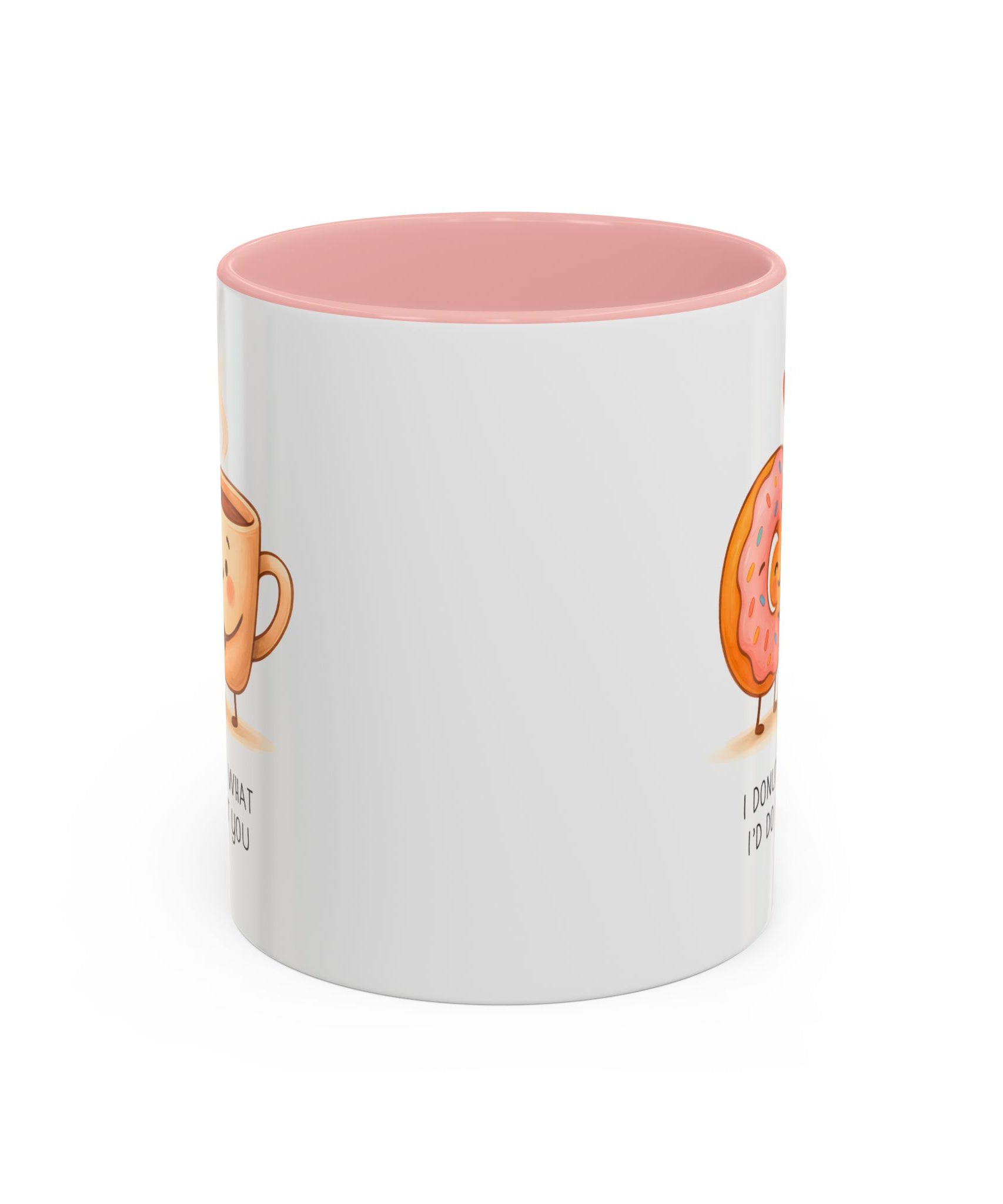 Cute Donut and Coffee Love Ceramic Mug | Gallory Hive
