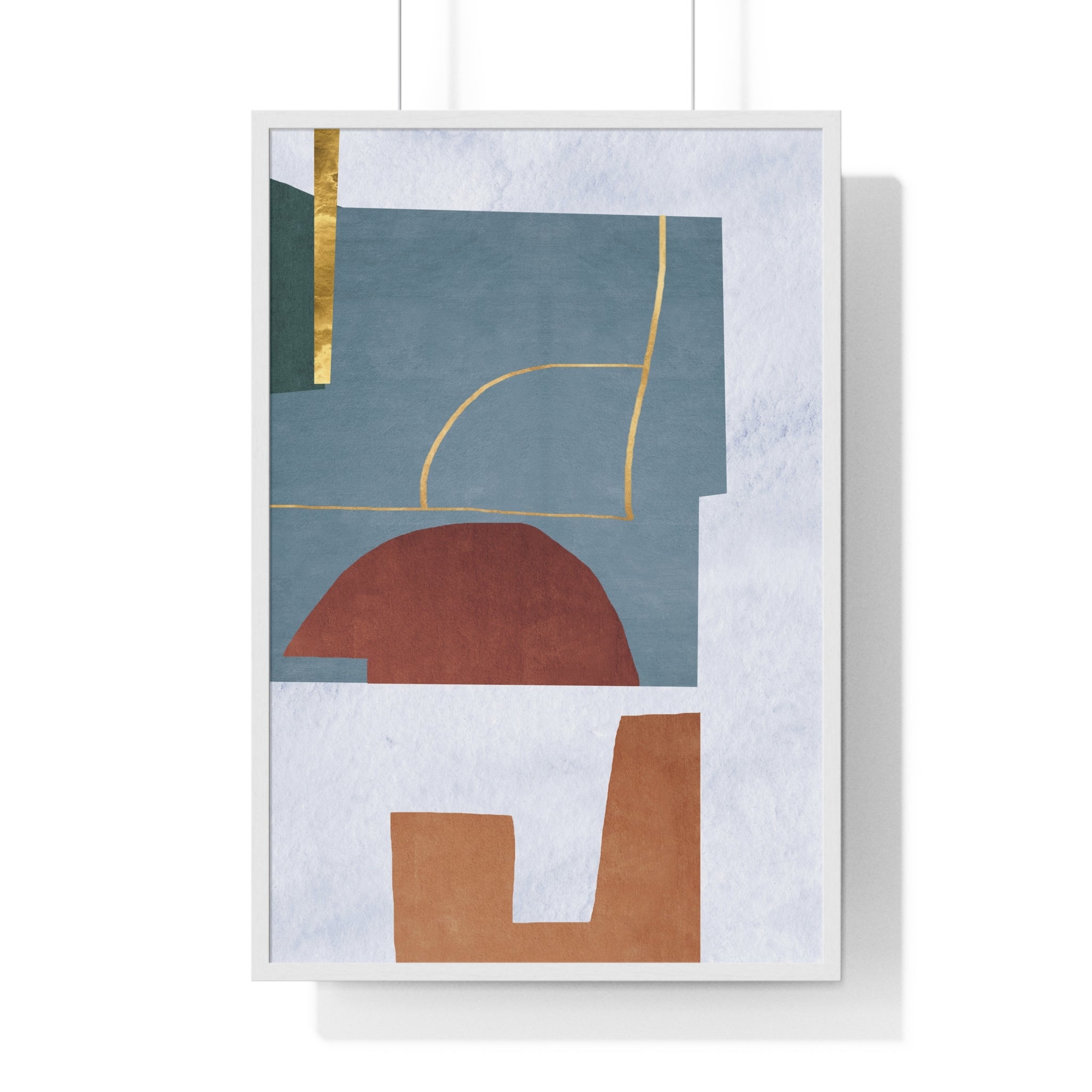 Abstract Carpet Texture Art – Wooden Framed Print | Gallory Hive