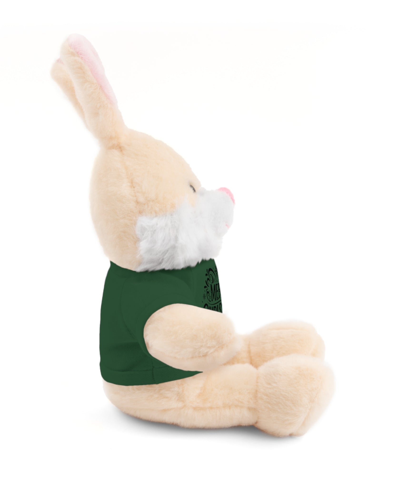 Festive Merry Christmas Stuffed Bunny | Gallory Hive