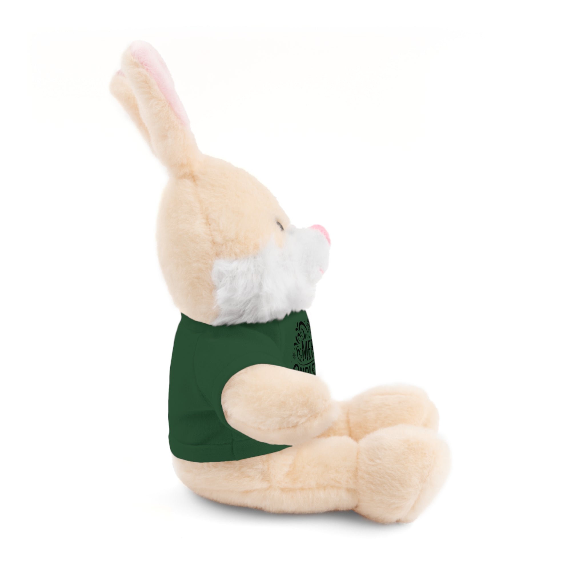 Festive Merry Christmas Stuffed Bunny | Gallory Hive