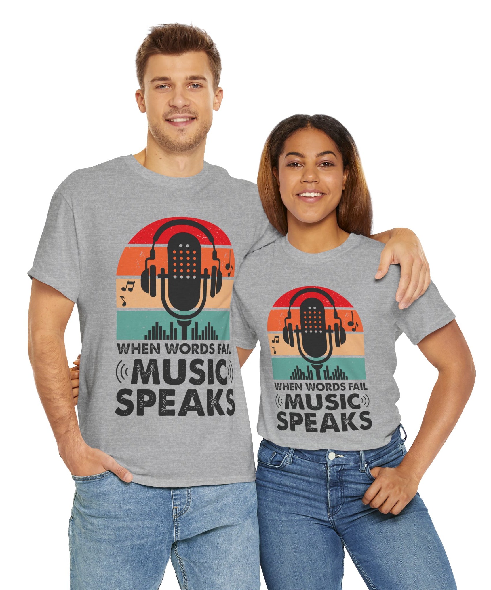 Vintage Audio Tee – Music Lover Style