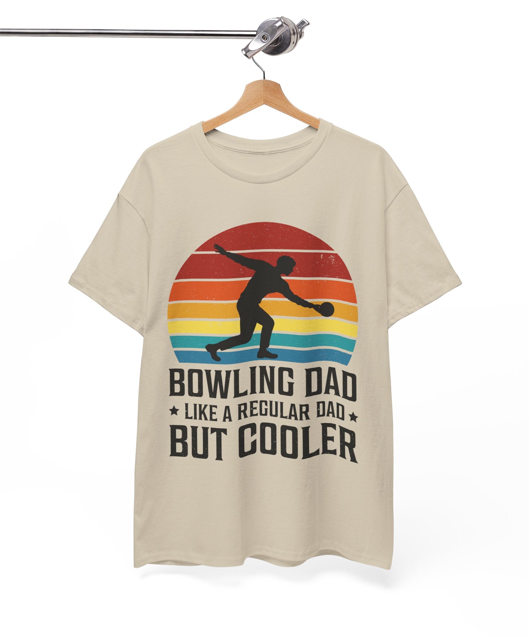 Retro Bowling Dad Tee - Unique Father's Day Gift