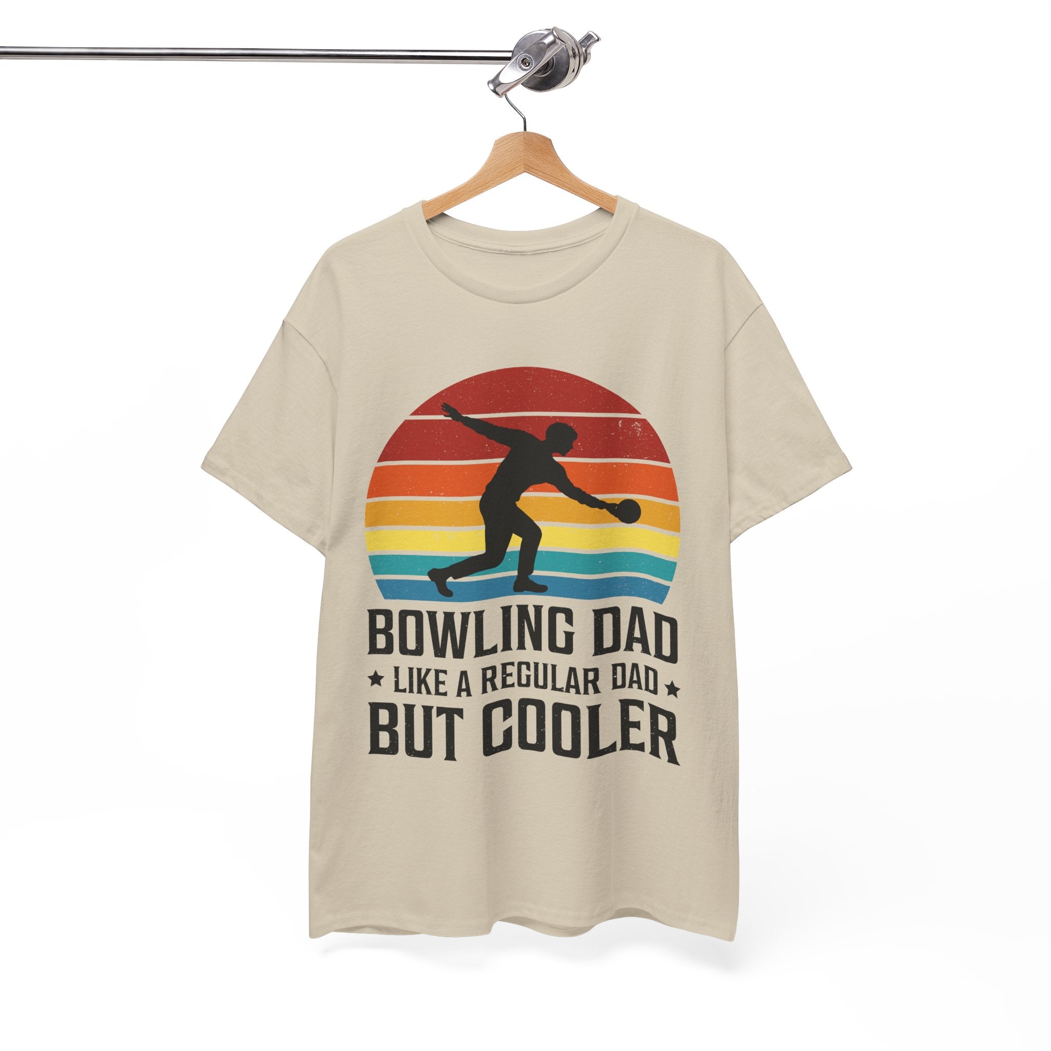 Retro Bowling Dad Tee - Unique Father's Day Gift