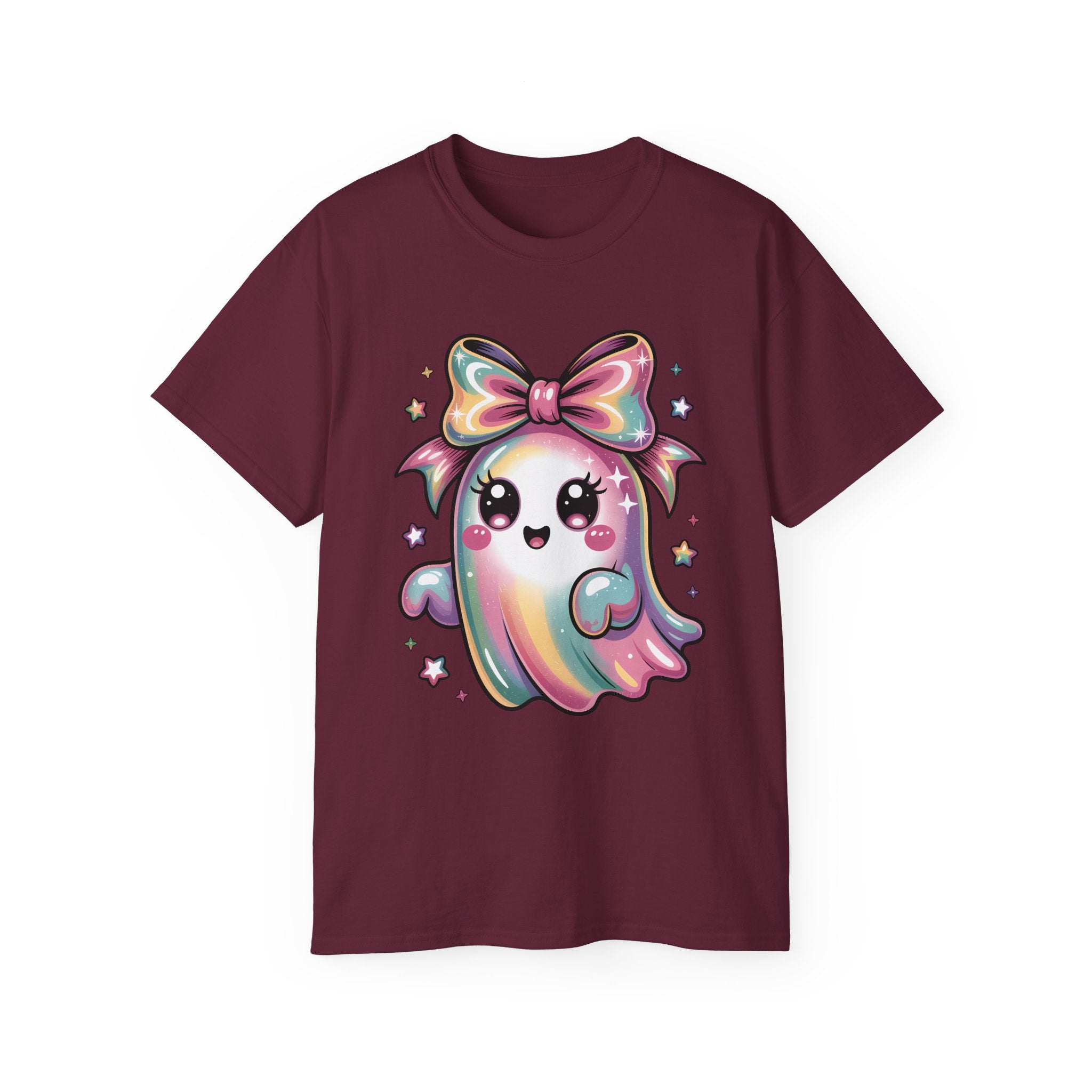 Happy Ghost T-Shirt - Adorable Pastel Tee