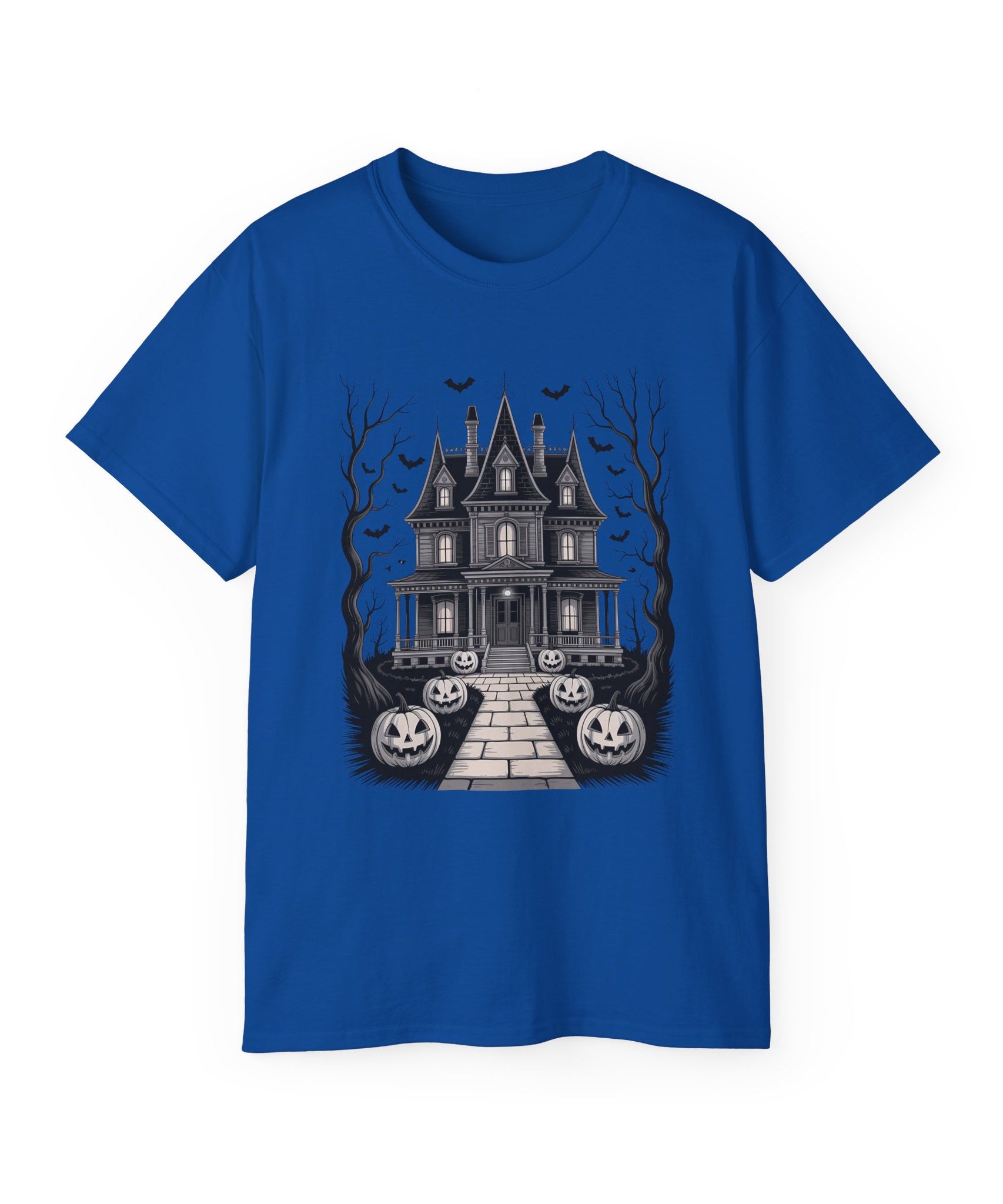 Haunted House Halloween Night Tee