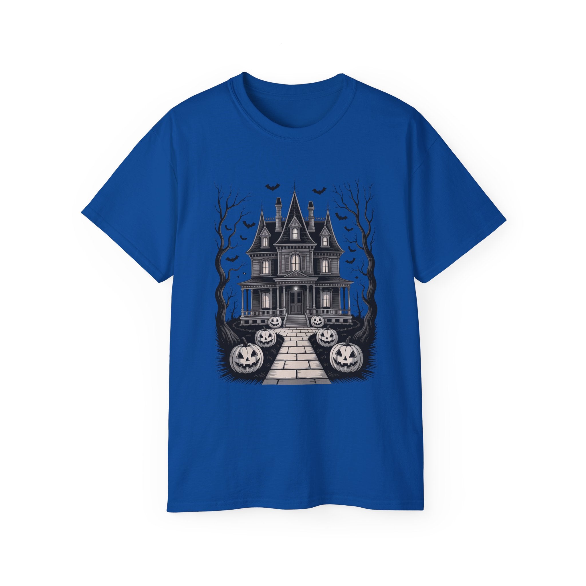 Haunted House Halloween Night Tee