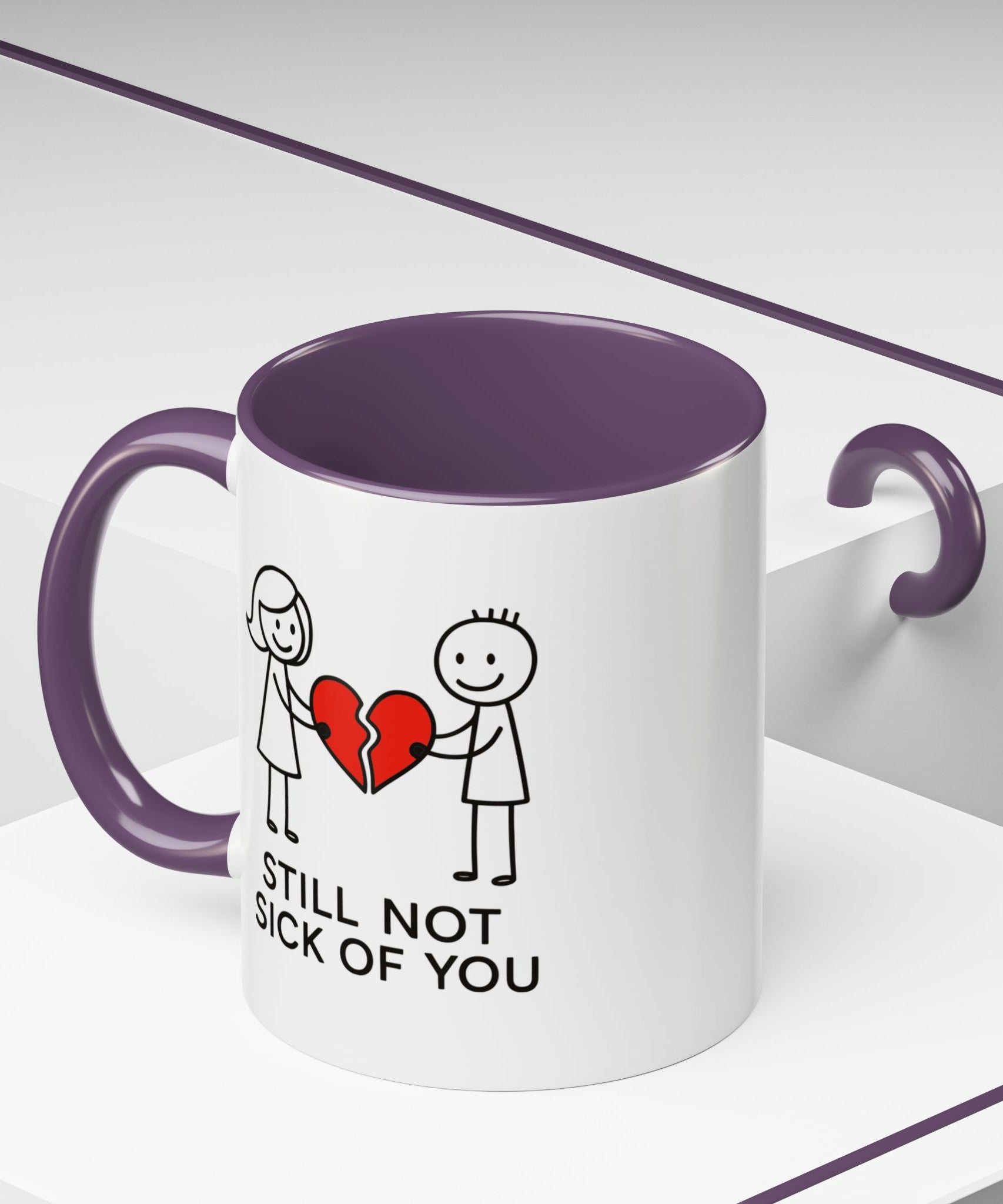 Romantic Funny Ceramic Mug | Gallory Hive